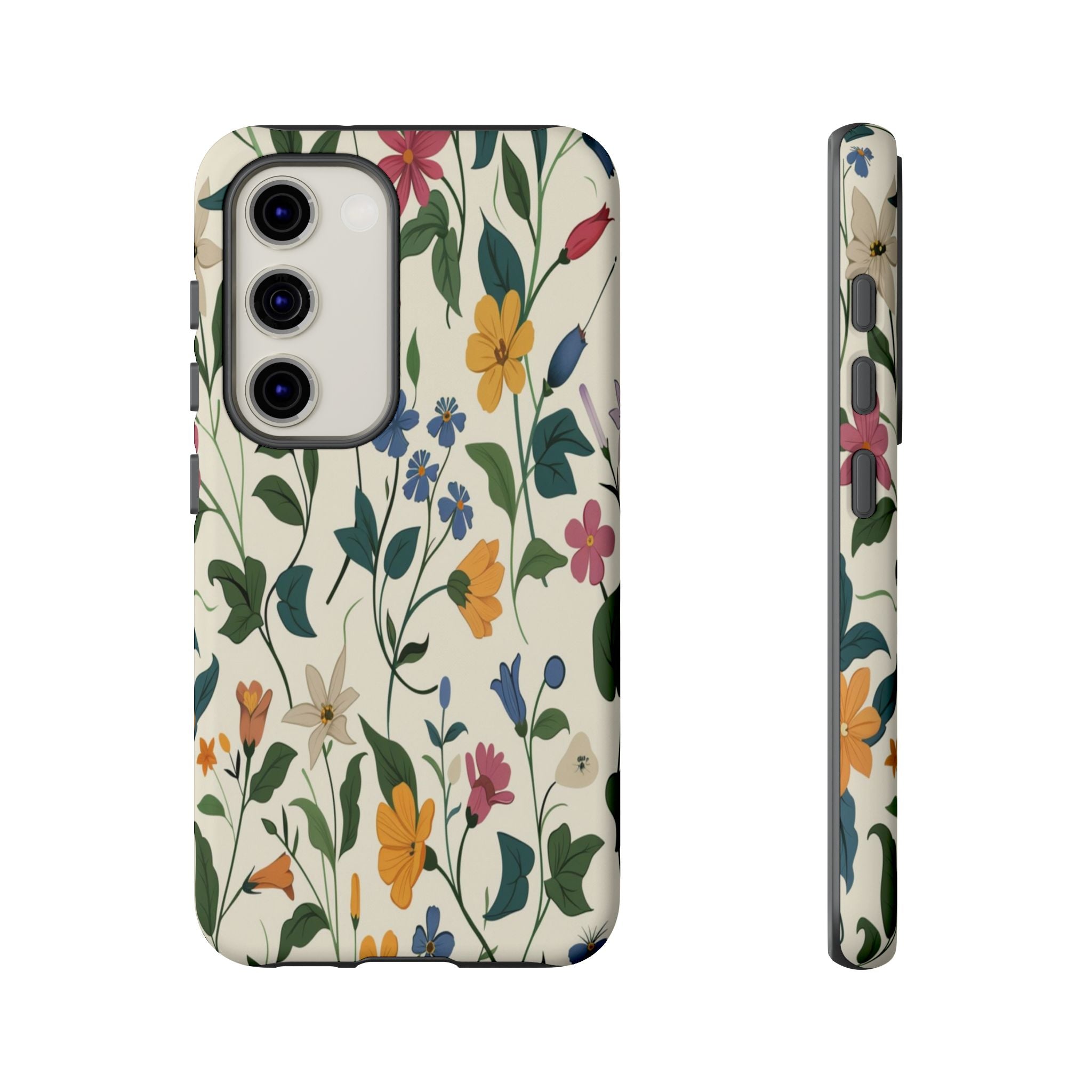 Vibrant Botanical Floral Pattern