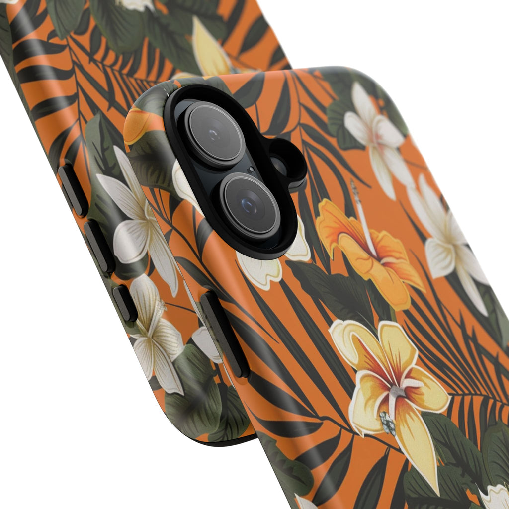 Vibrant Orange Tropical Case