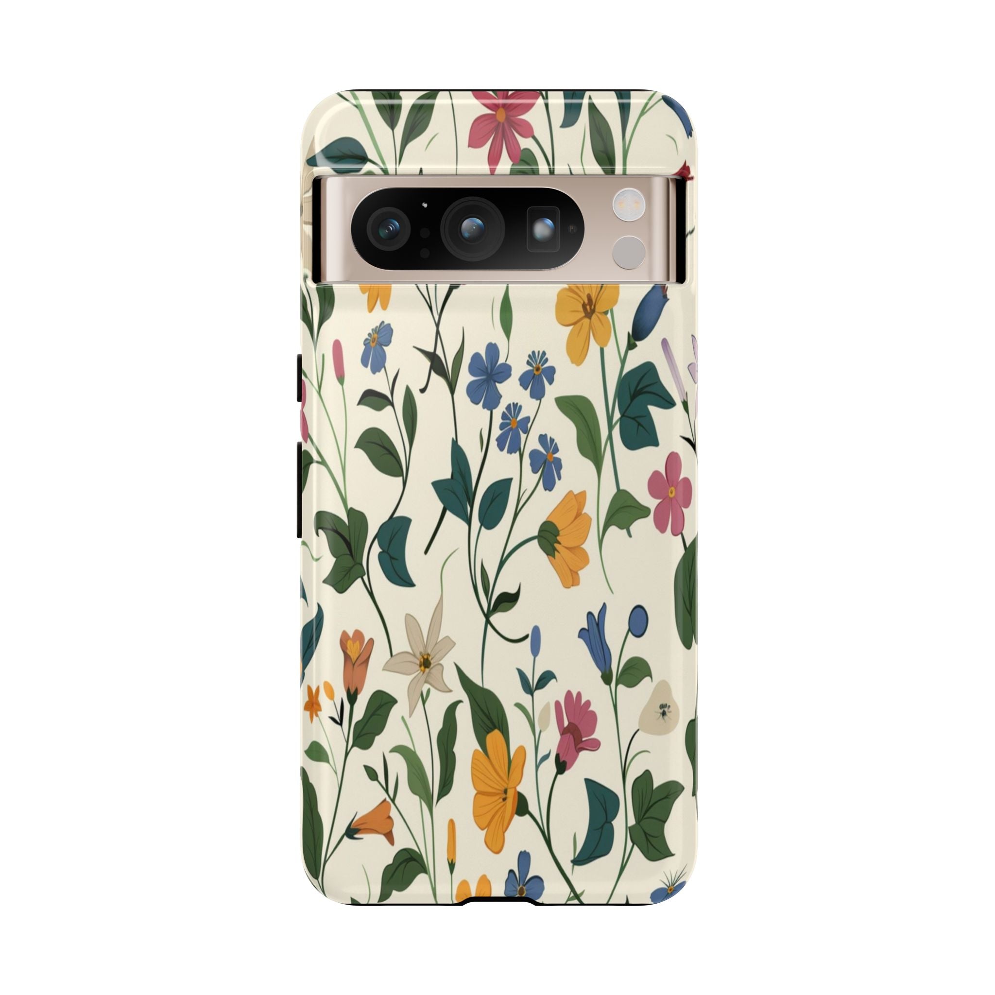 Vibrant Botanical Floral Pattern