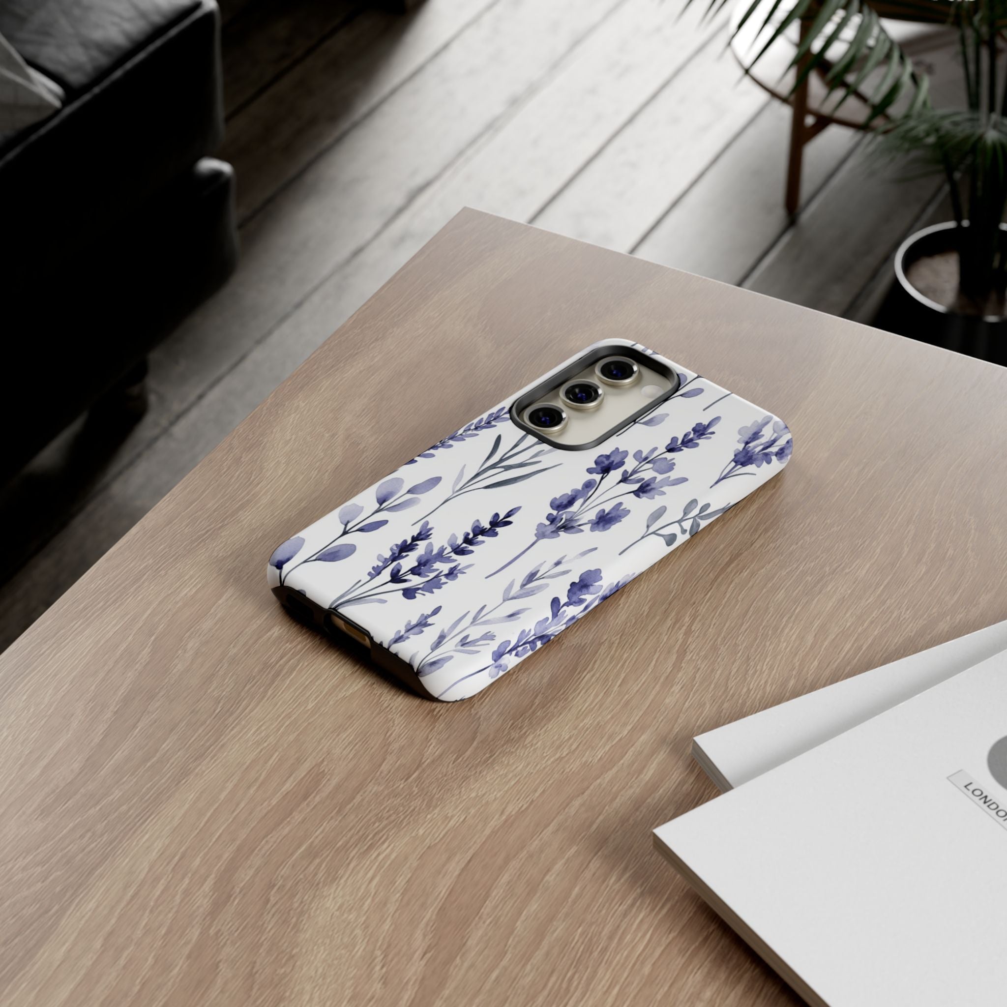 Delicate Purple Watercolor Case