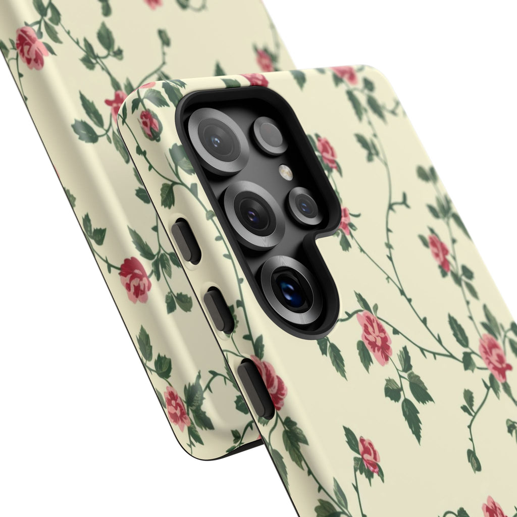 Elegant Pink Victorian Roses Case