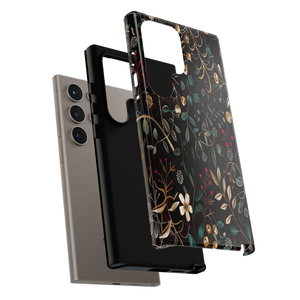 Dark Leafy Case