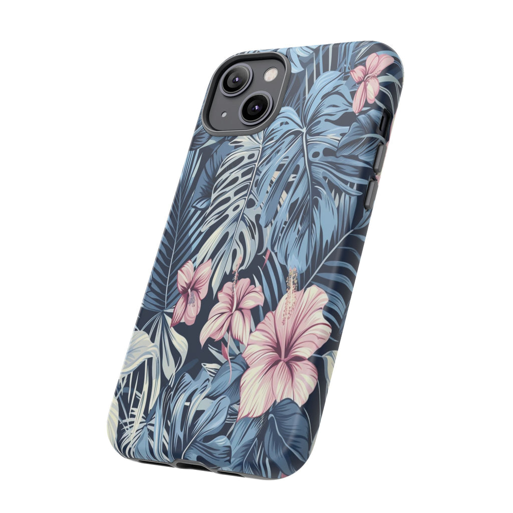 Tropical Hibiscus and Monstera Case