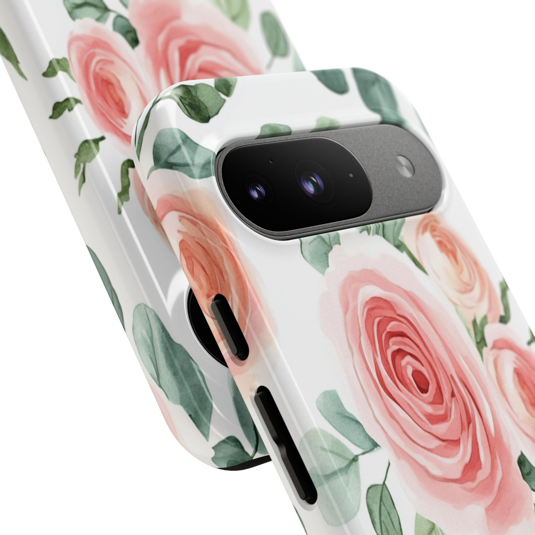 Delicate Watercolor Rose Case