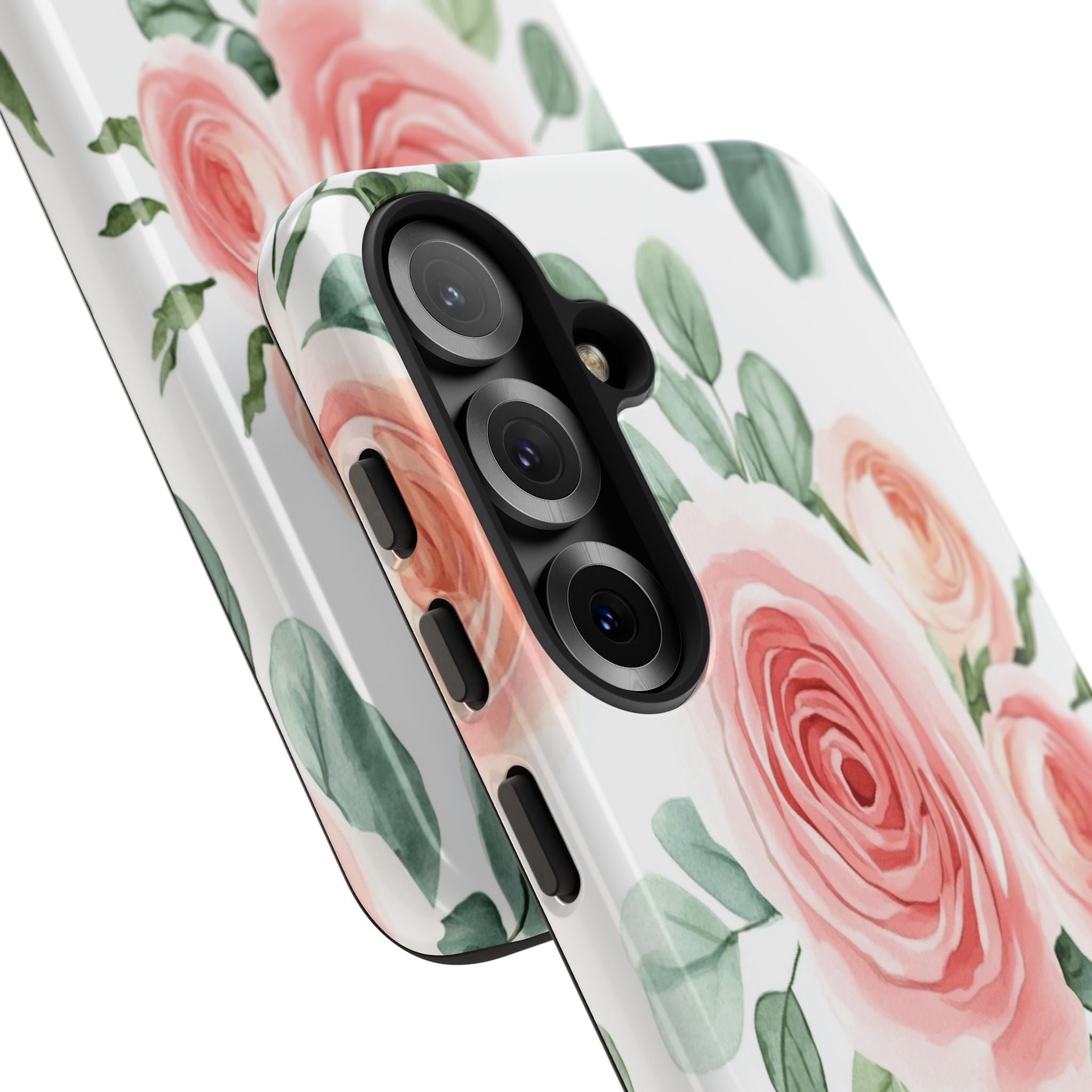 Delicate Watercolor Rose Case