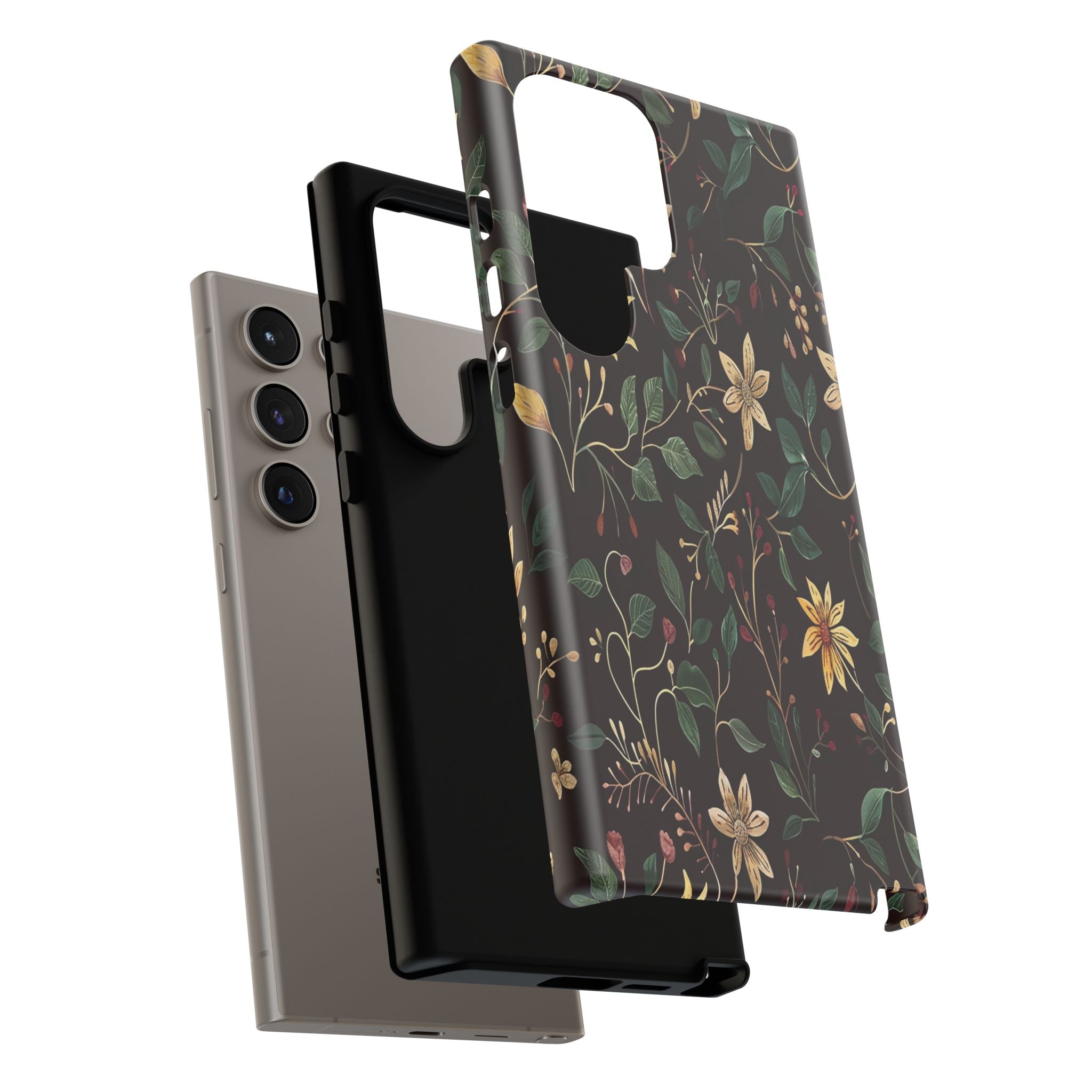 Dark Vintage Floral Case