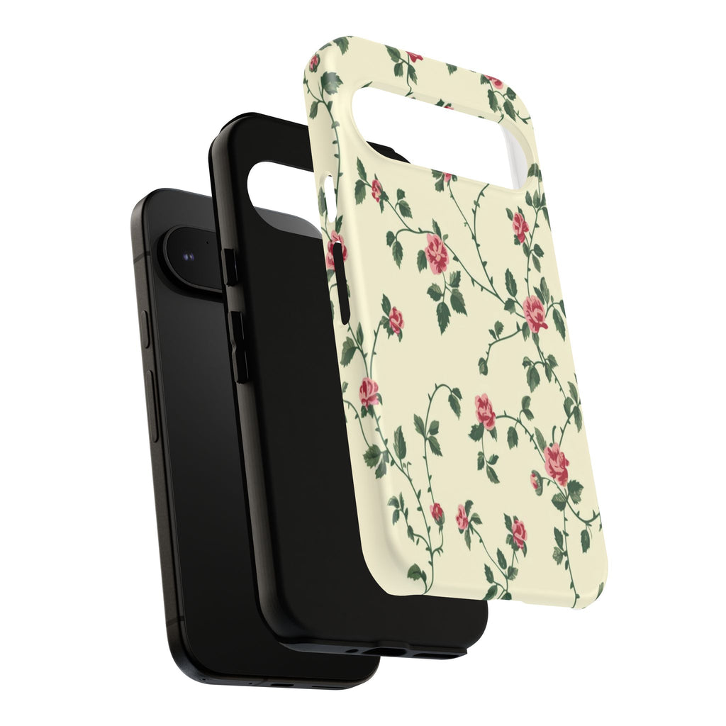Elegant Pink Victorian Roses Case