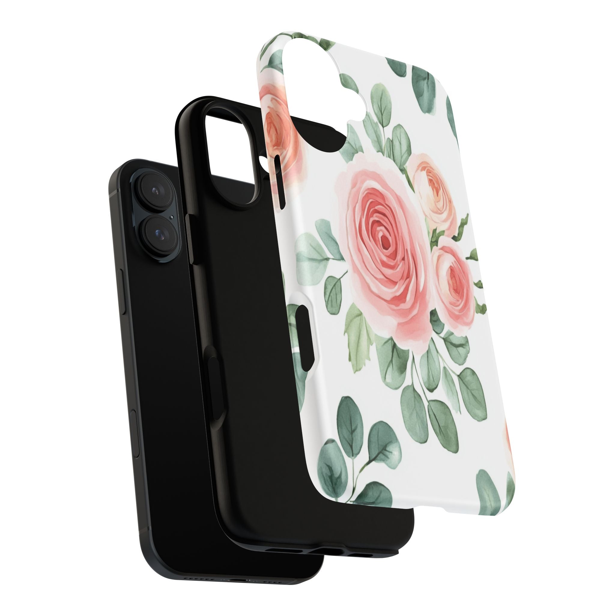 Delicate Watercolor Rose Case