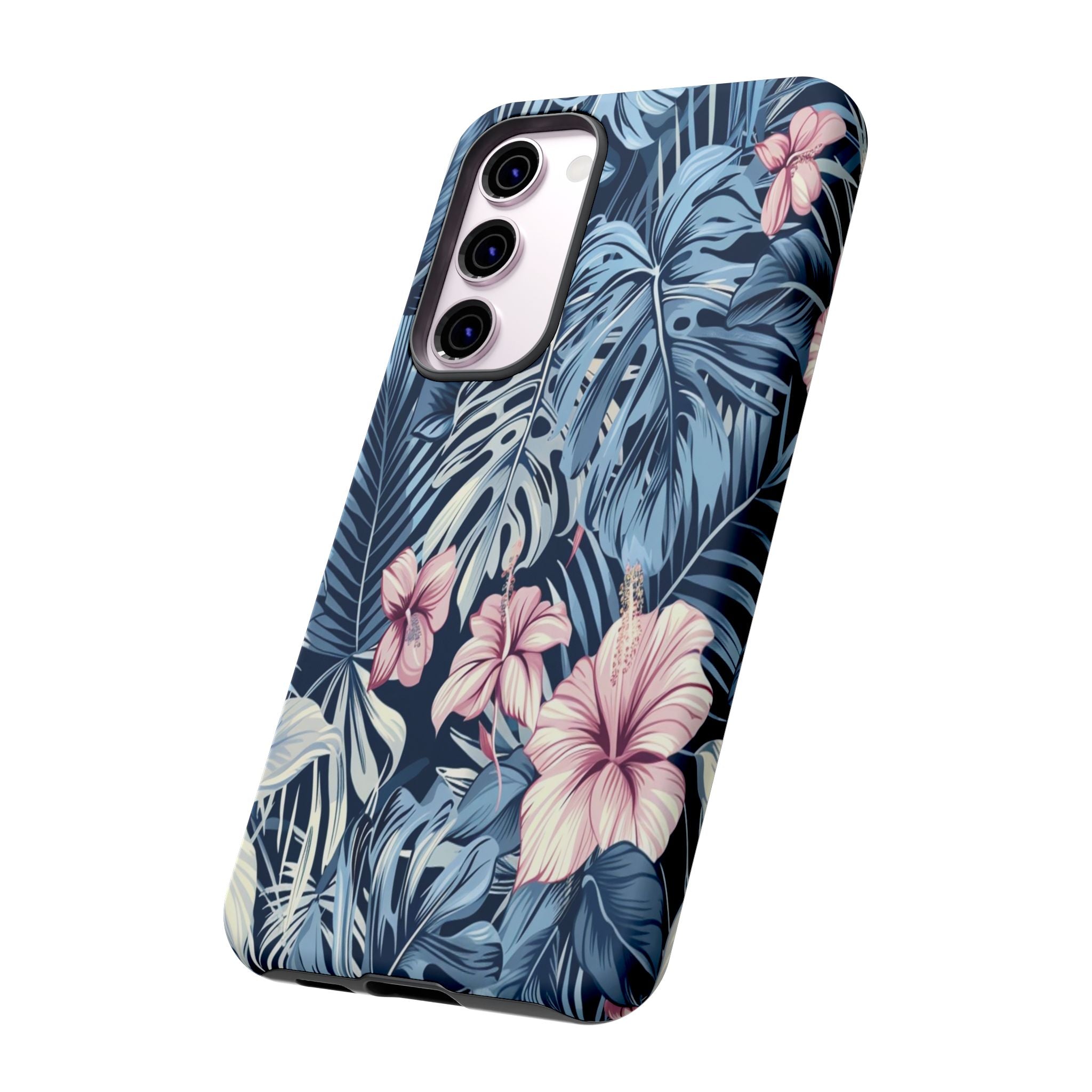 Tropical Hibiscus and Monstera Case