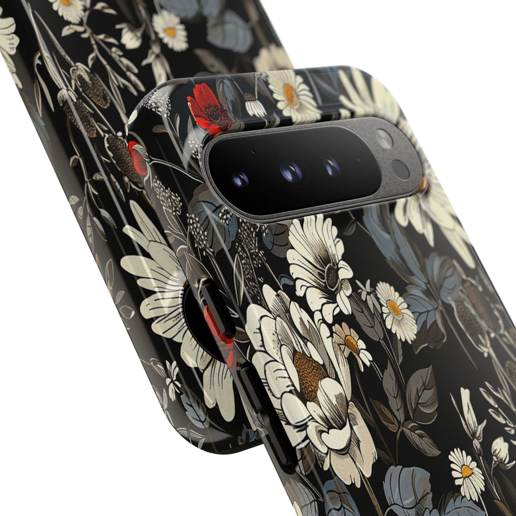 Dark Rose and Daisy Case