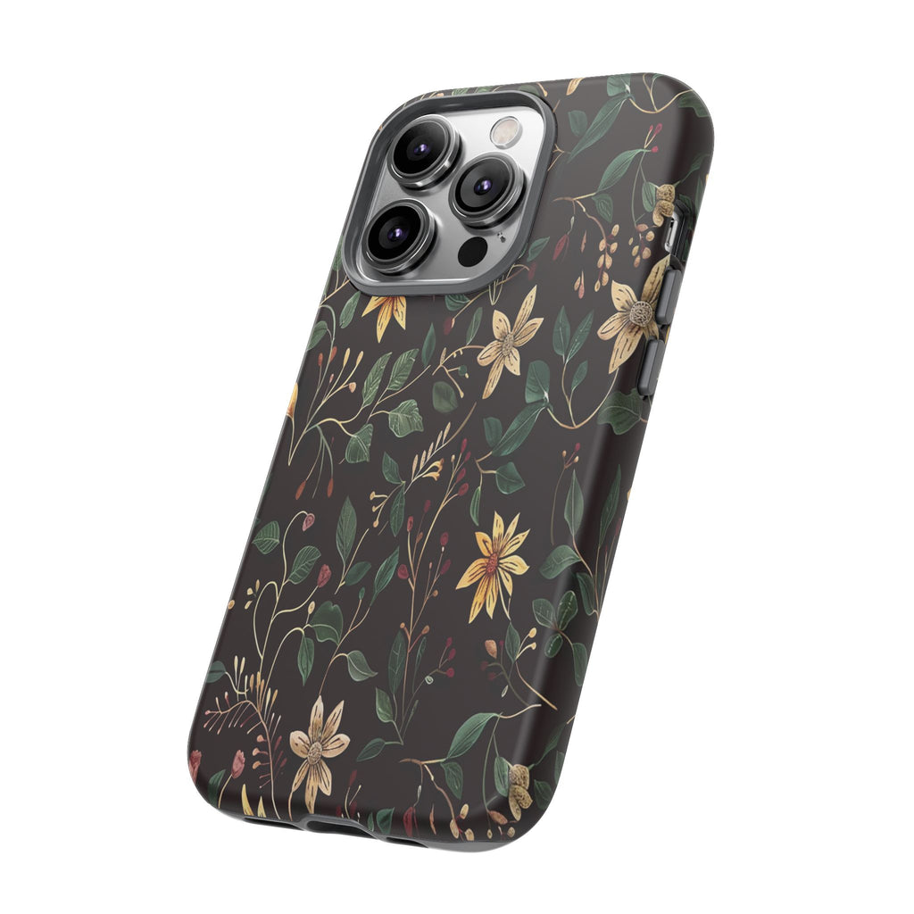 Dark Vintage Floral Case