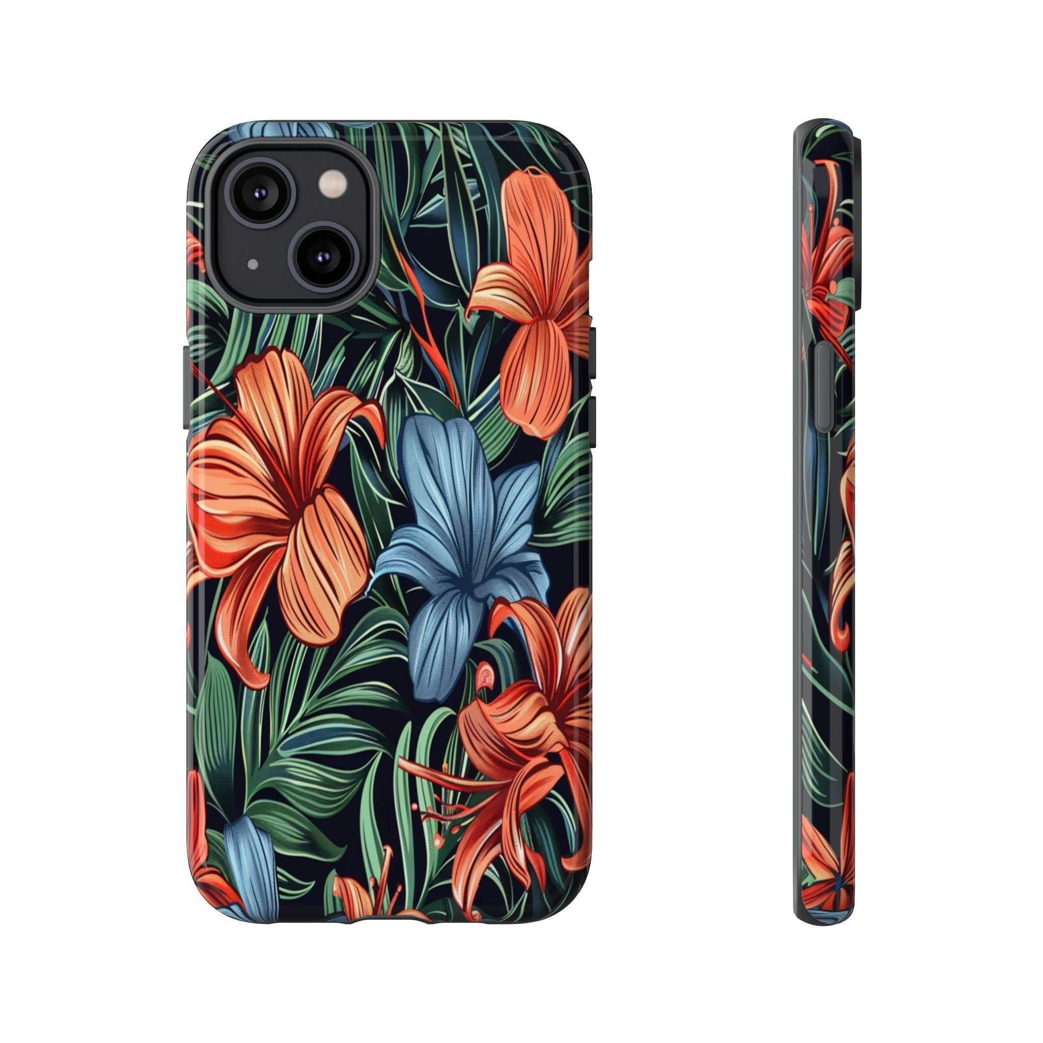 Tropical Red and Blue