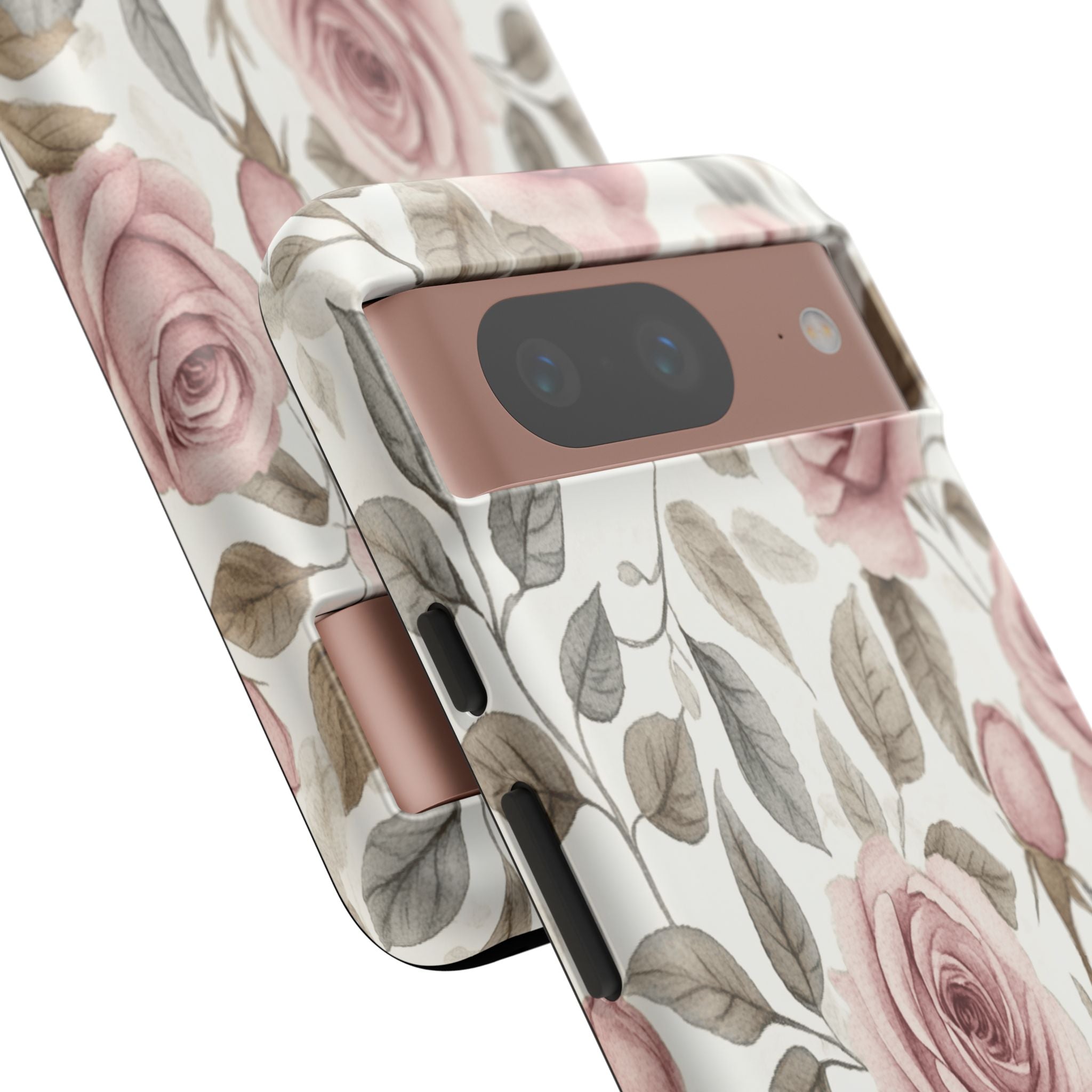 Elegant Watercolor Rose Case