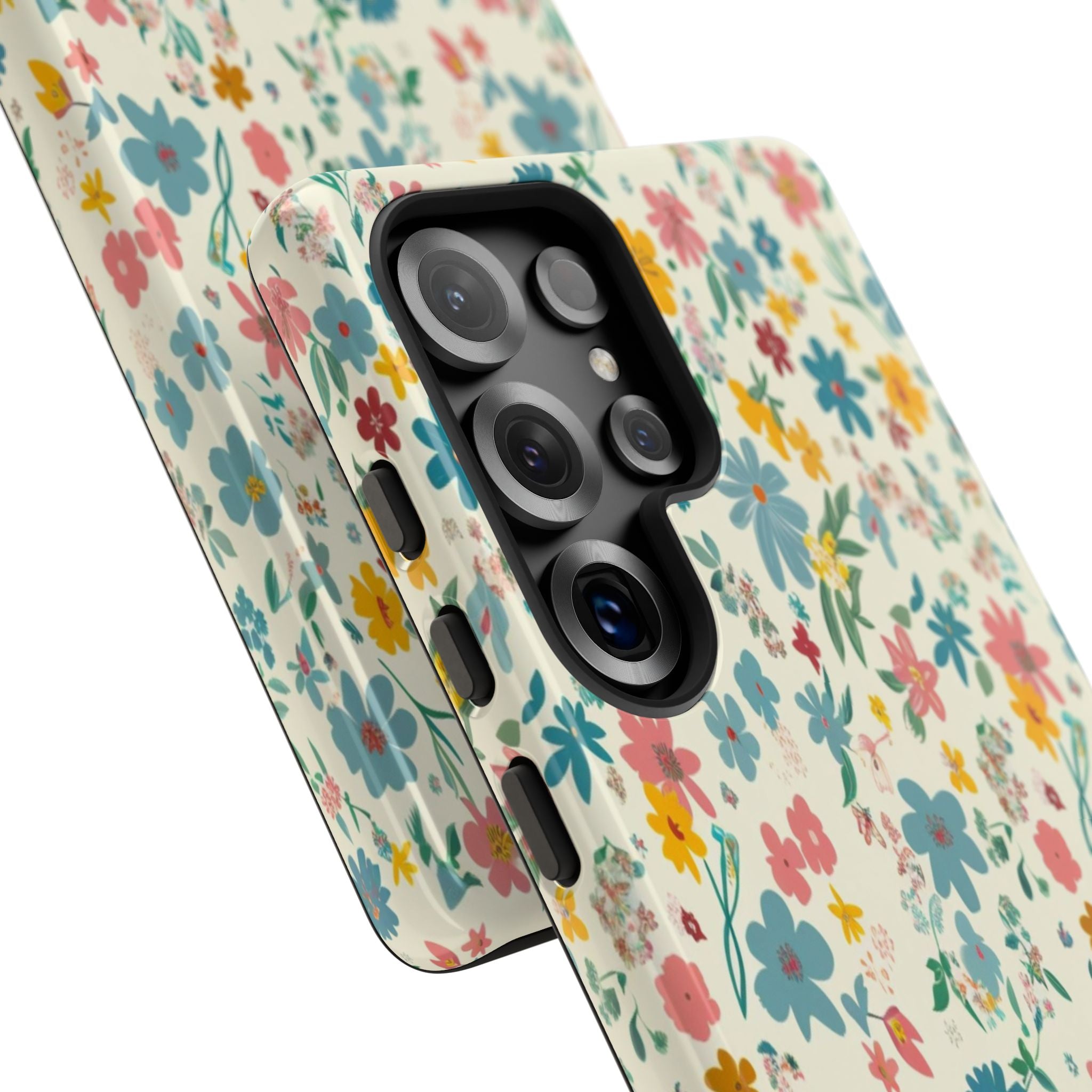 Pastel Yellow Green and Blue Case