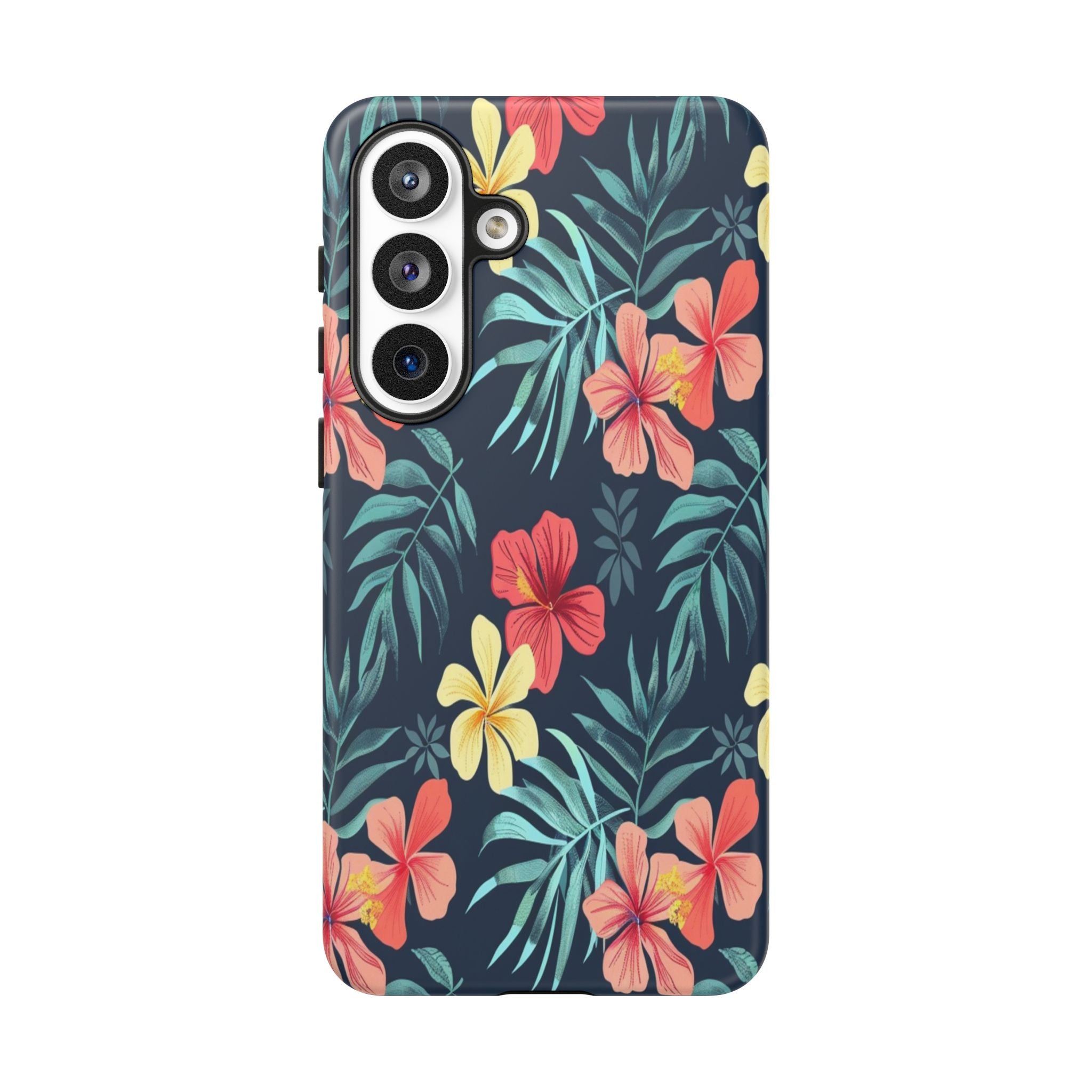 Tropical Hibiscus Navy