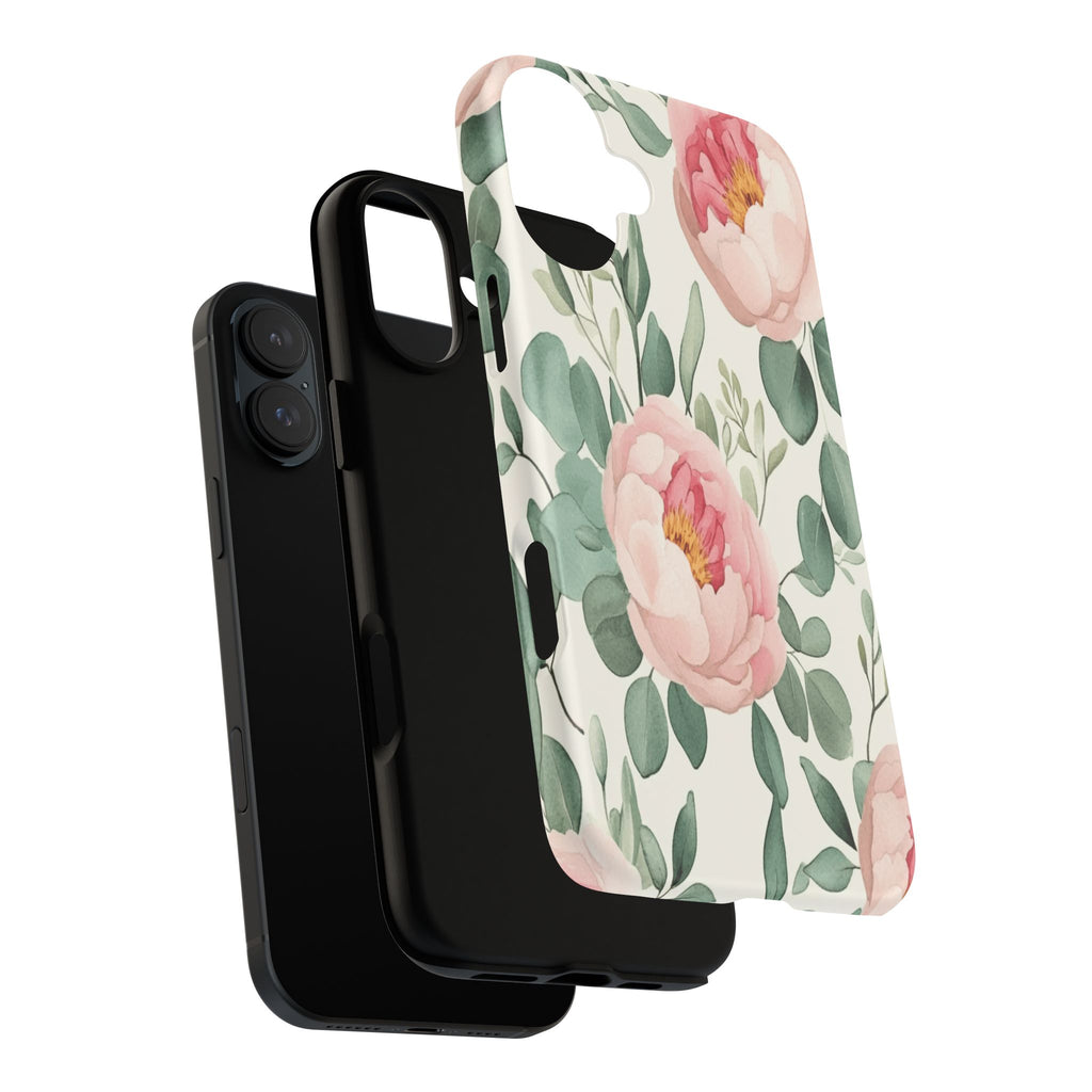 Soft Pink Peonies Case