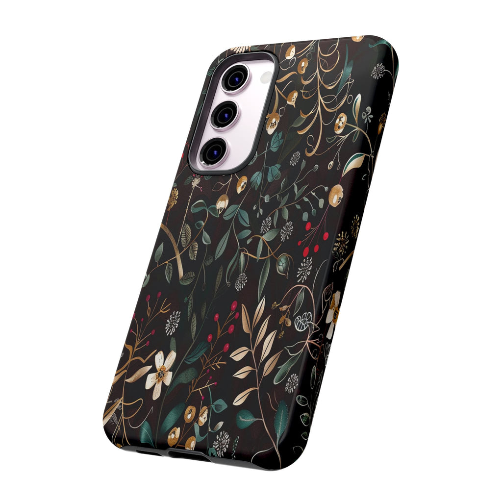 Dark Leafy Case