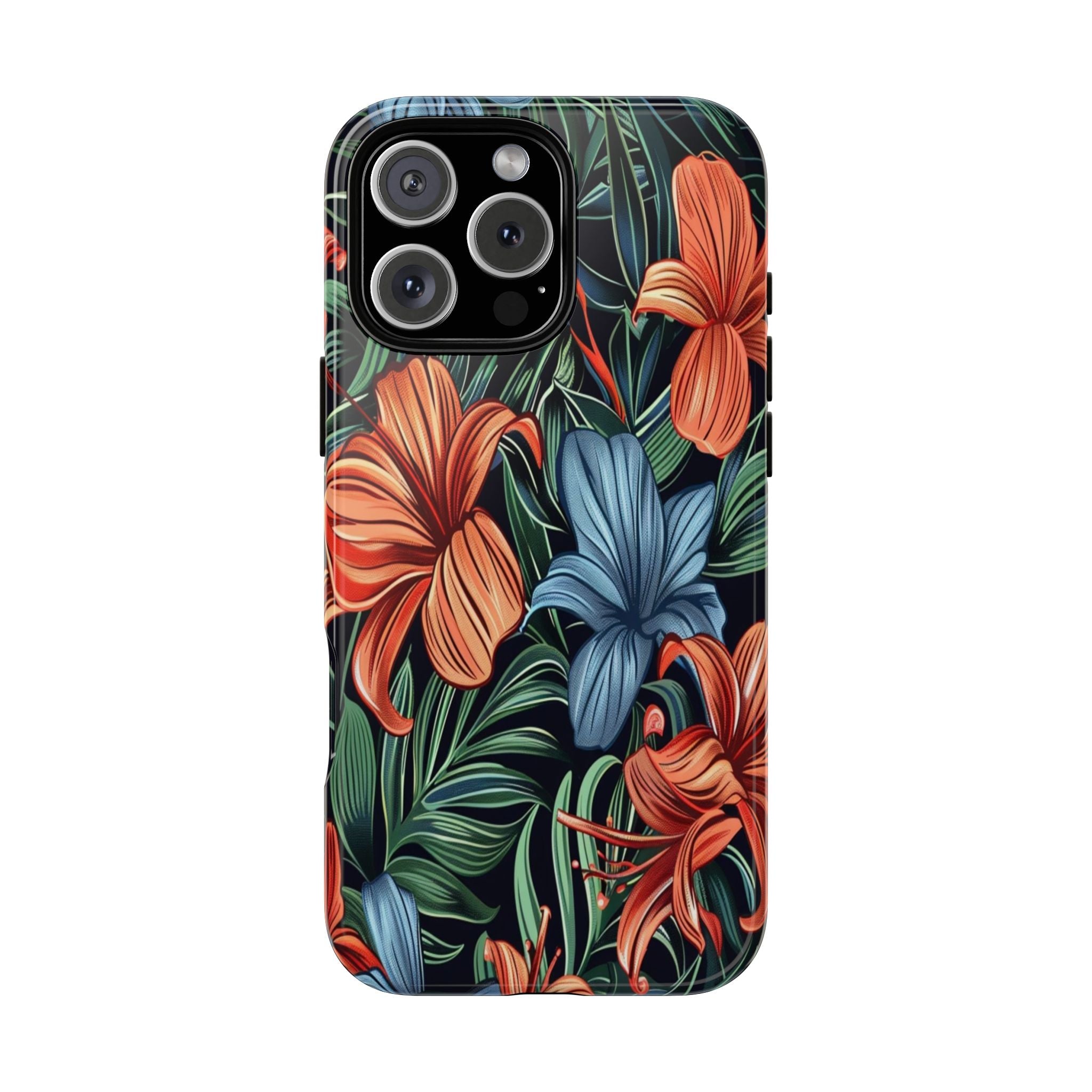 Tropical Red and Blue