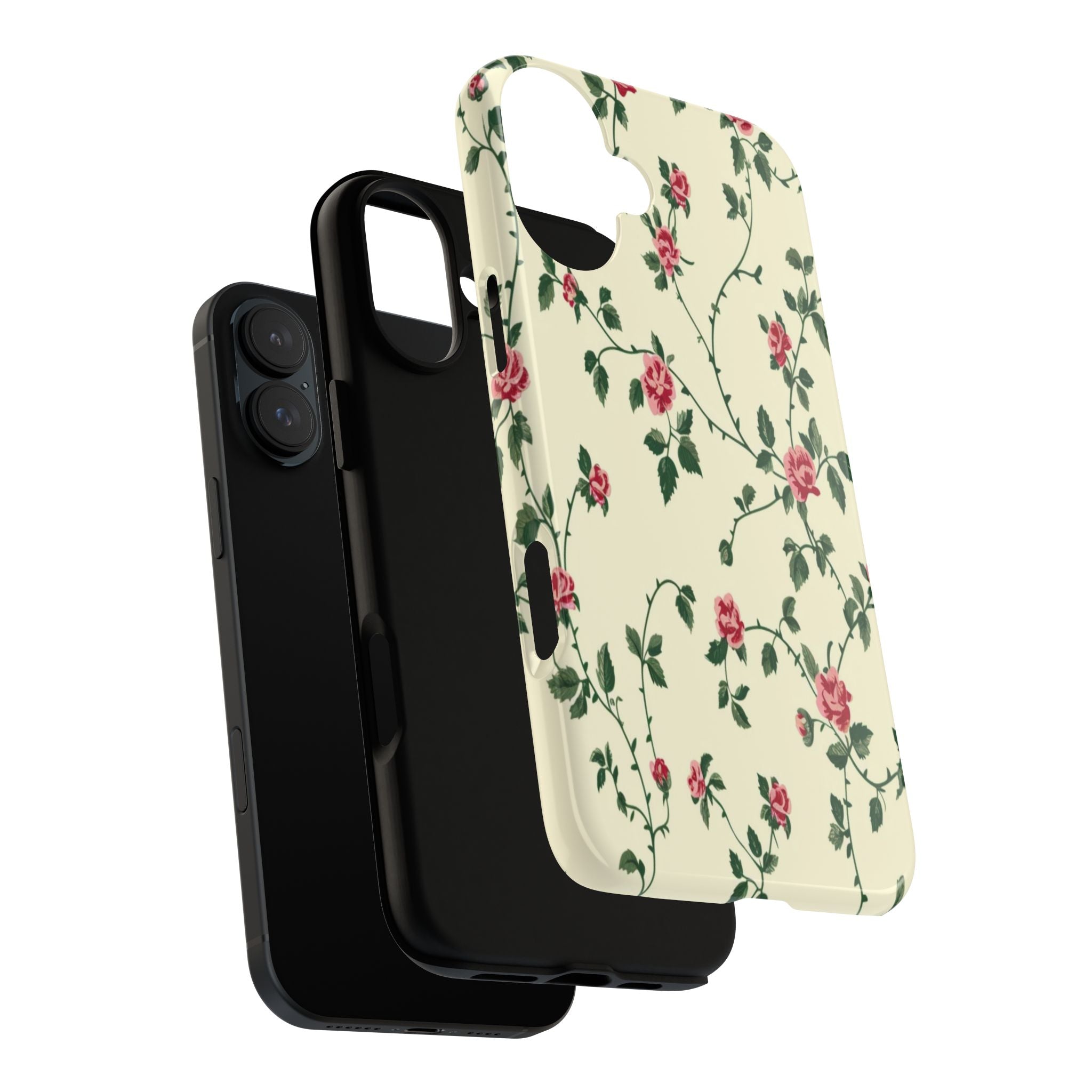 Elegant Pink Victorian Roses Case