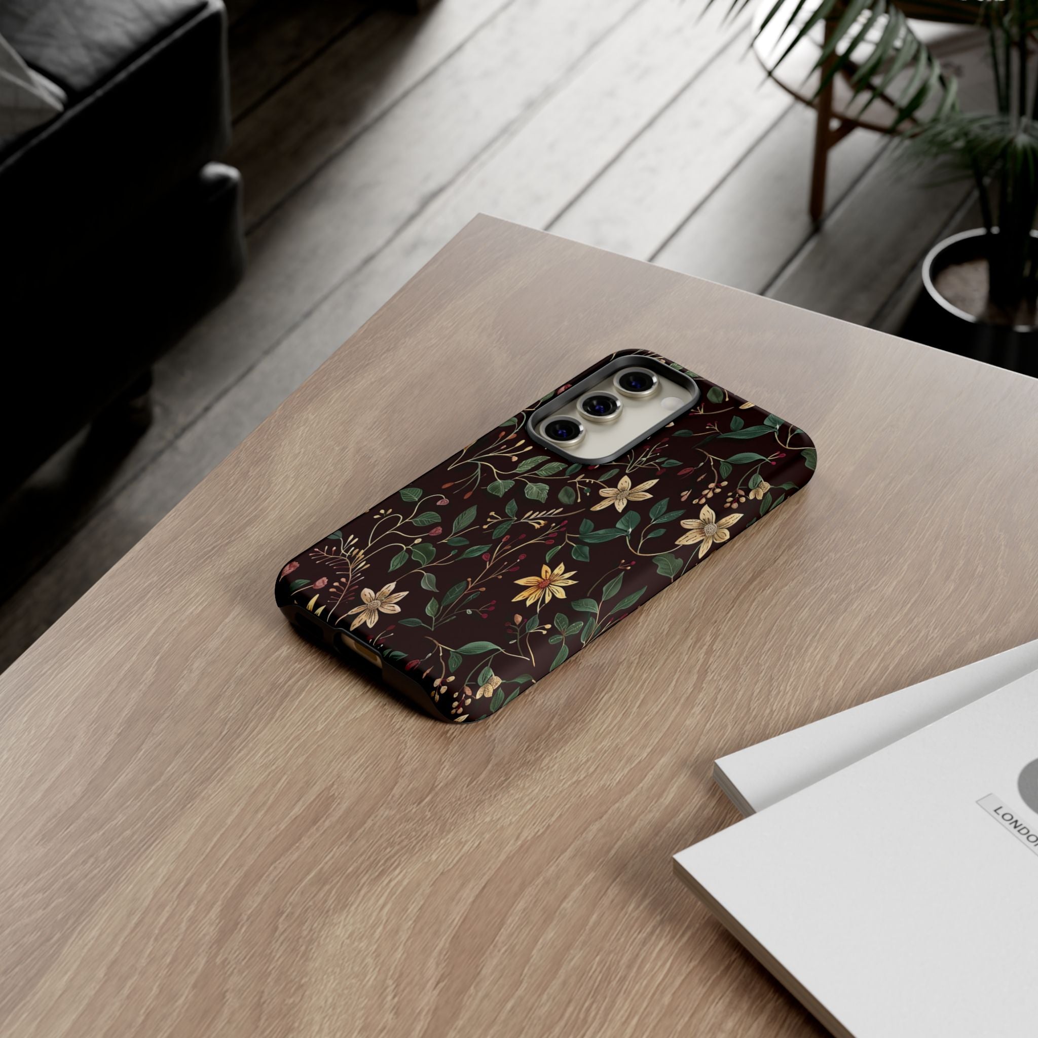Dark Vintage Floral Case