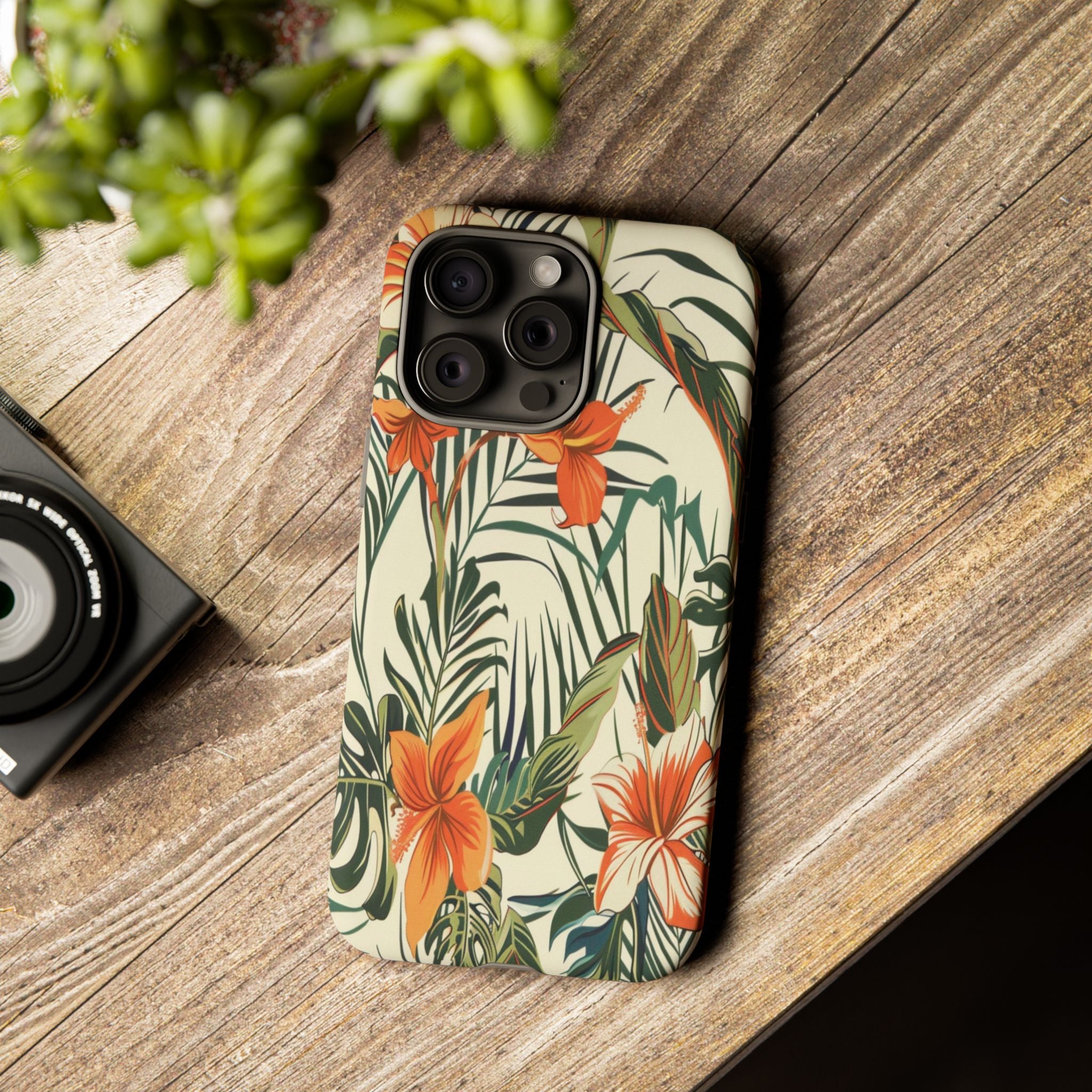 Tropical Hibiscus Garden Case