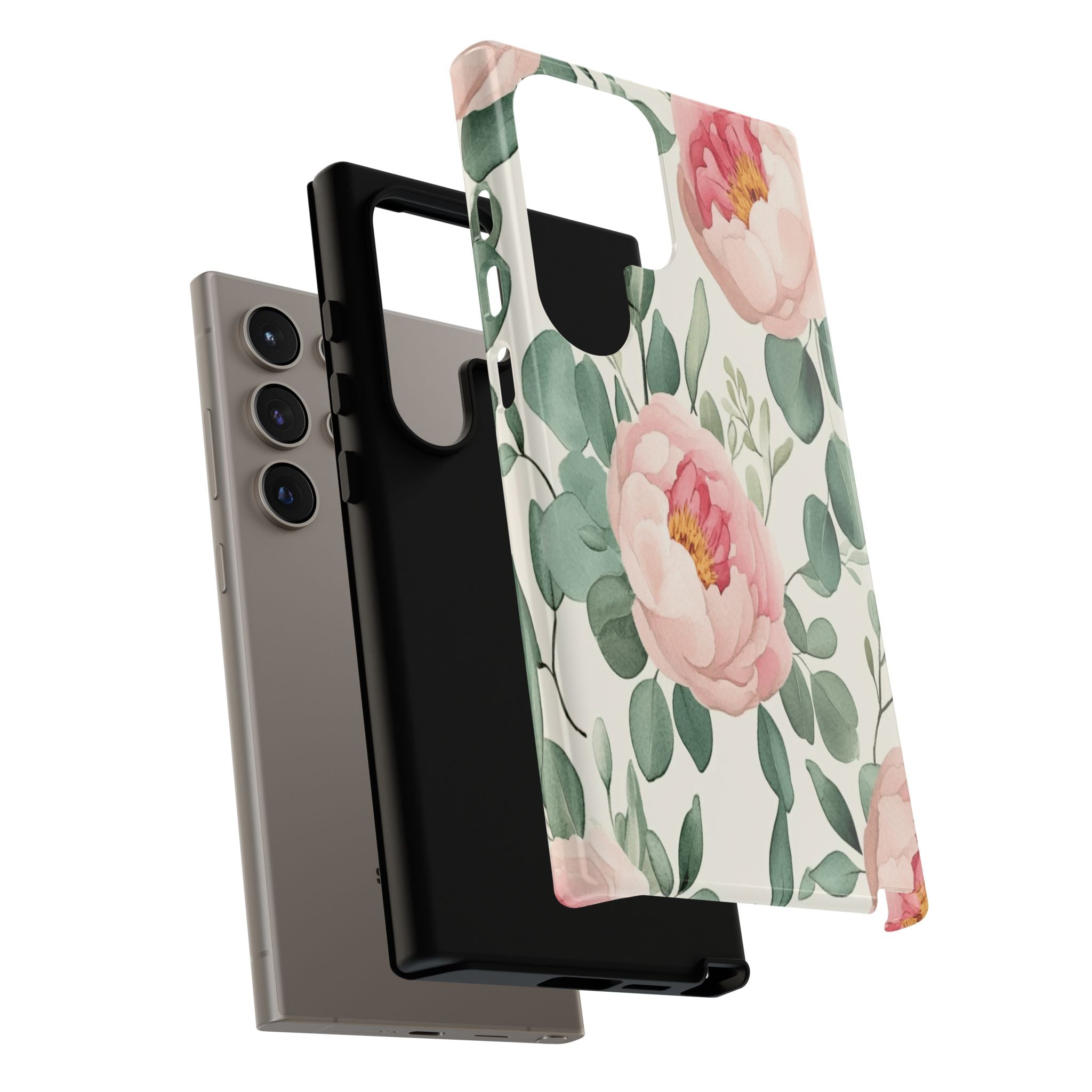 Soft Pink Peonies Case