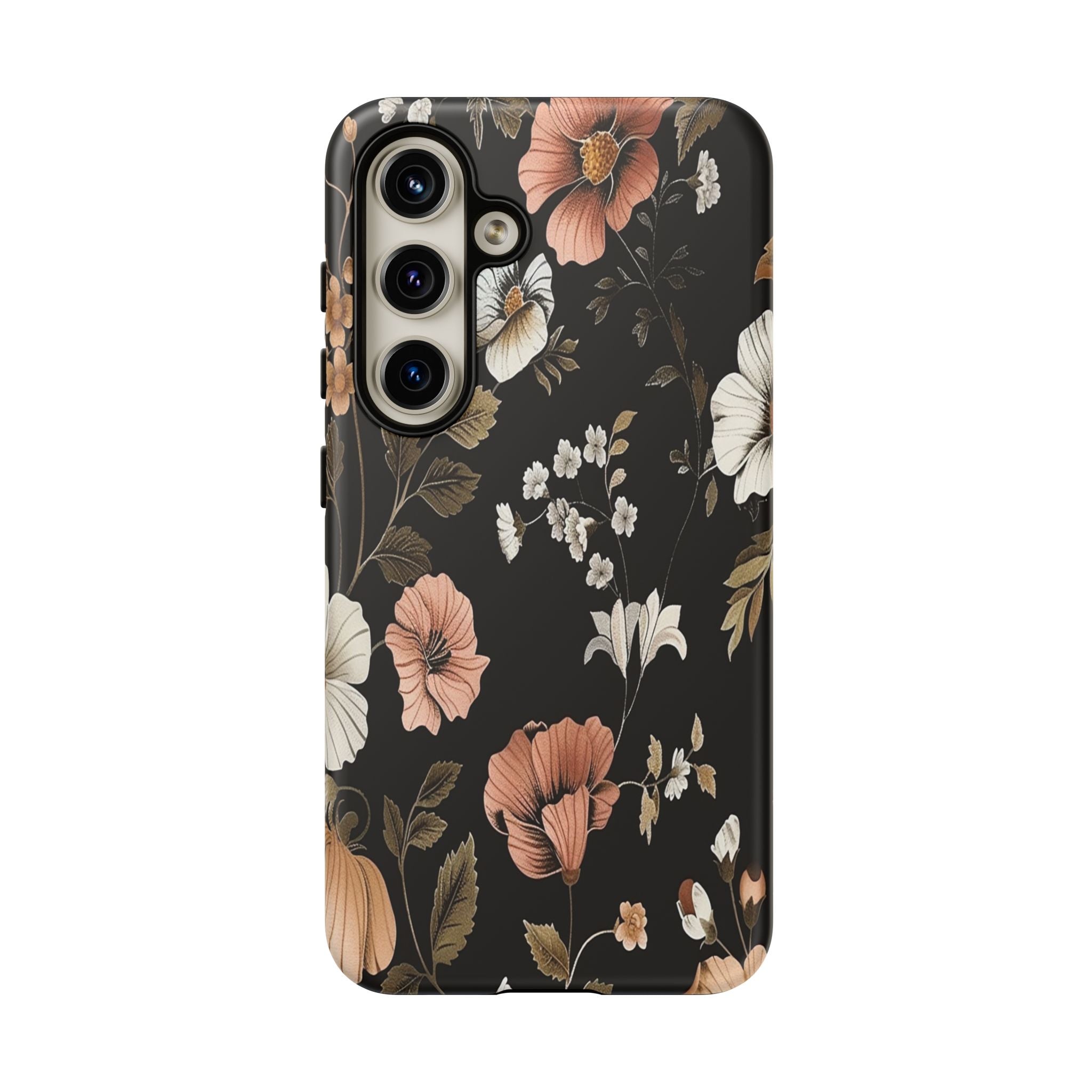 Peachy Cosmos on Black