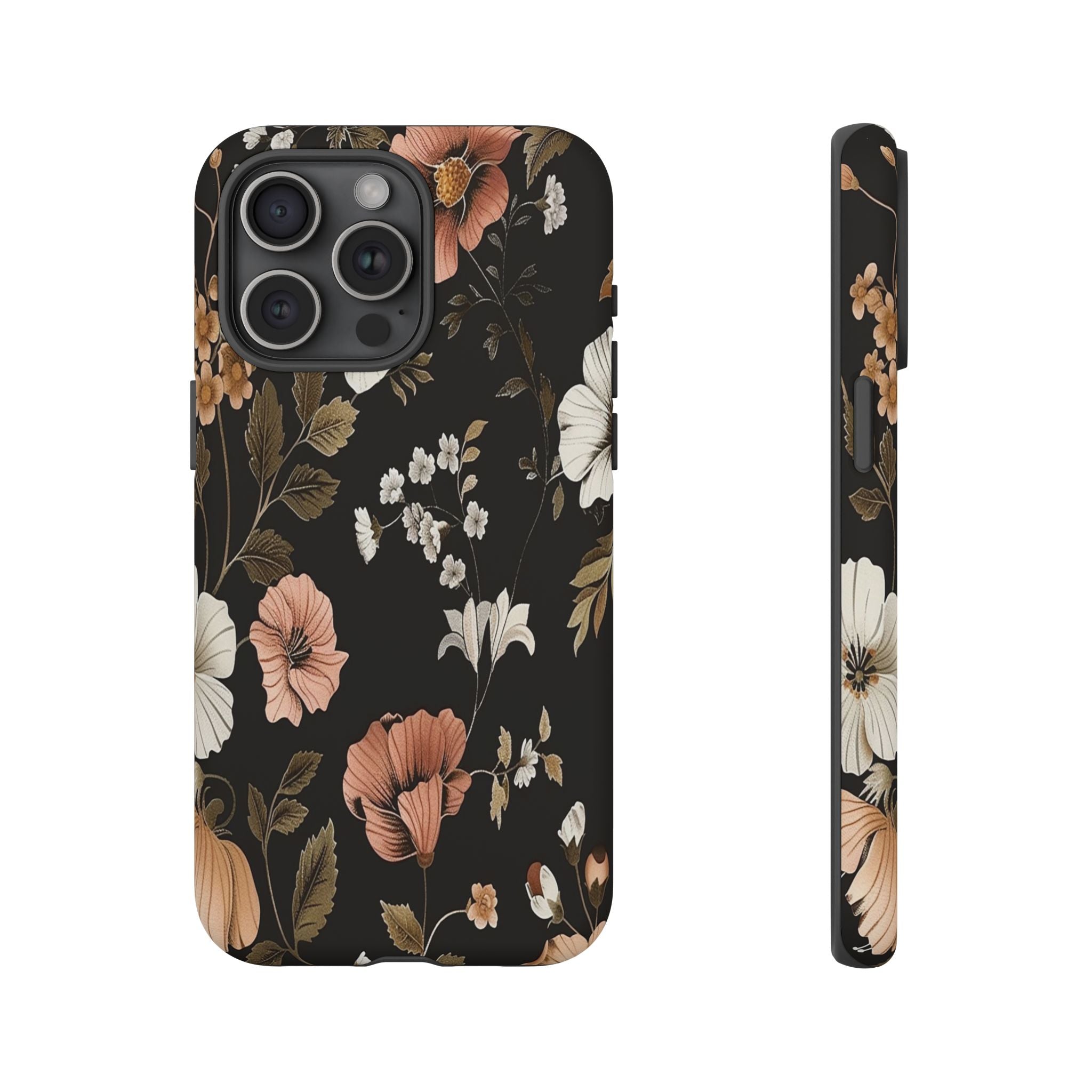 Peachy Cosmos on Black