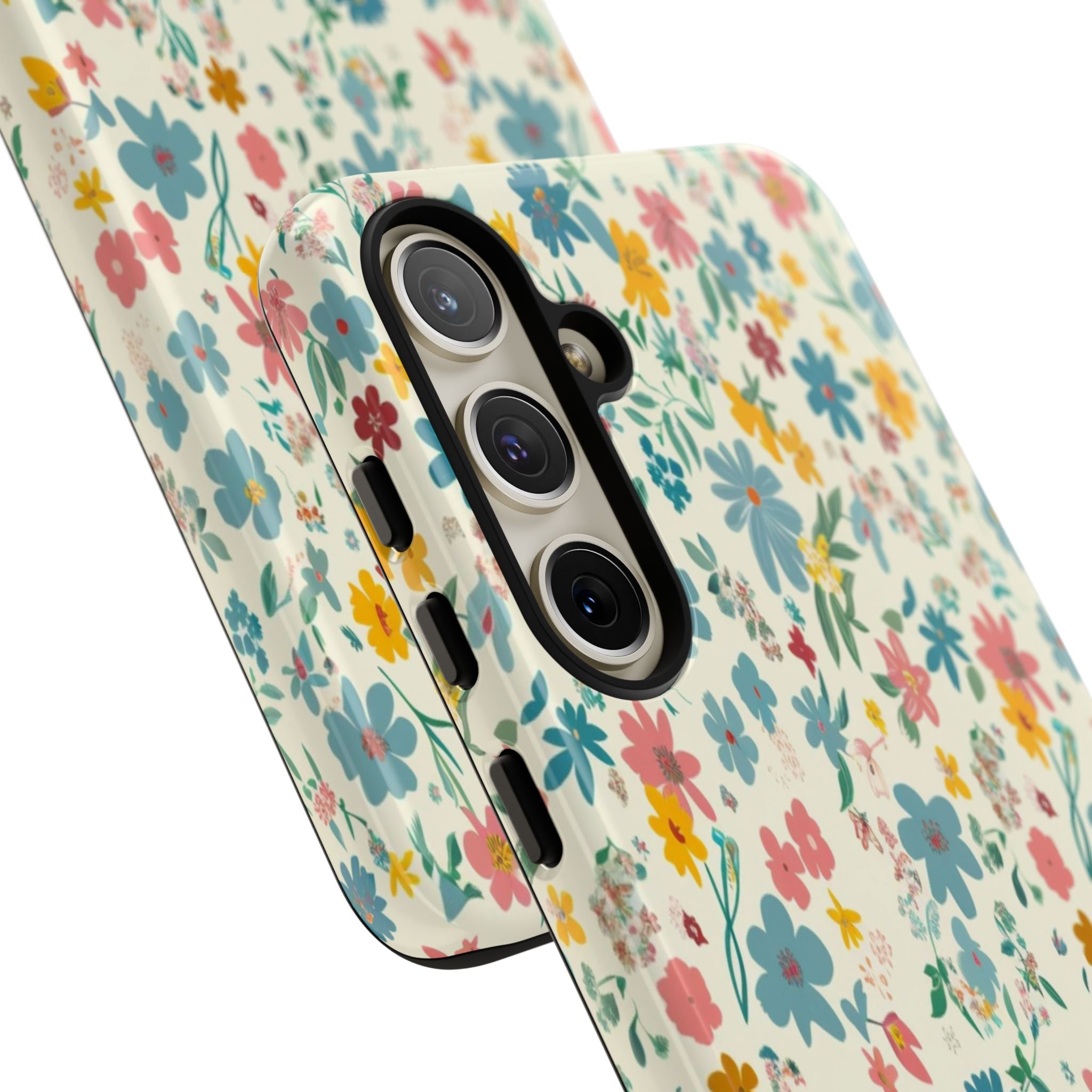 Pastel Yellow Green and Blue Case