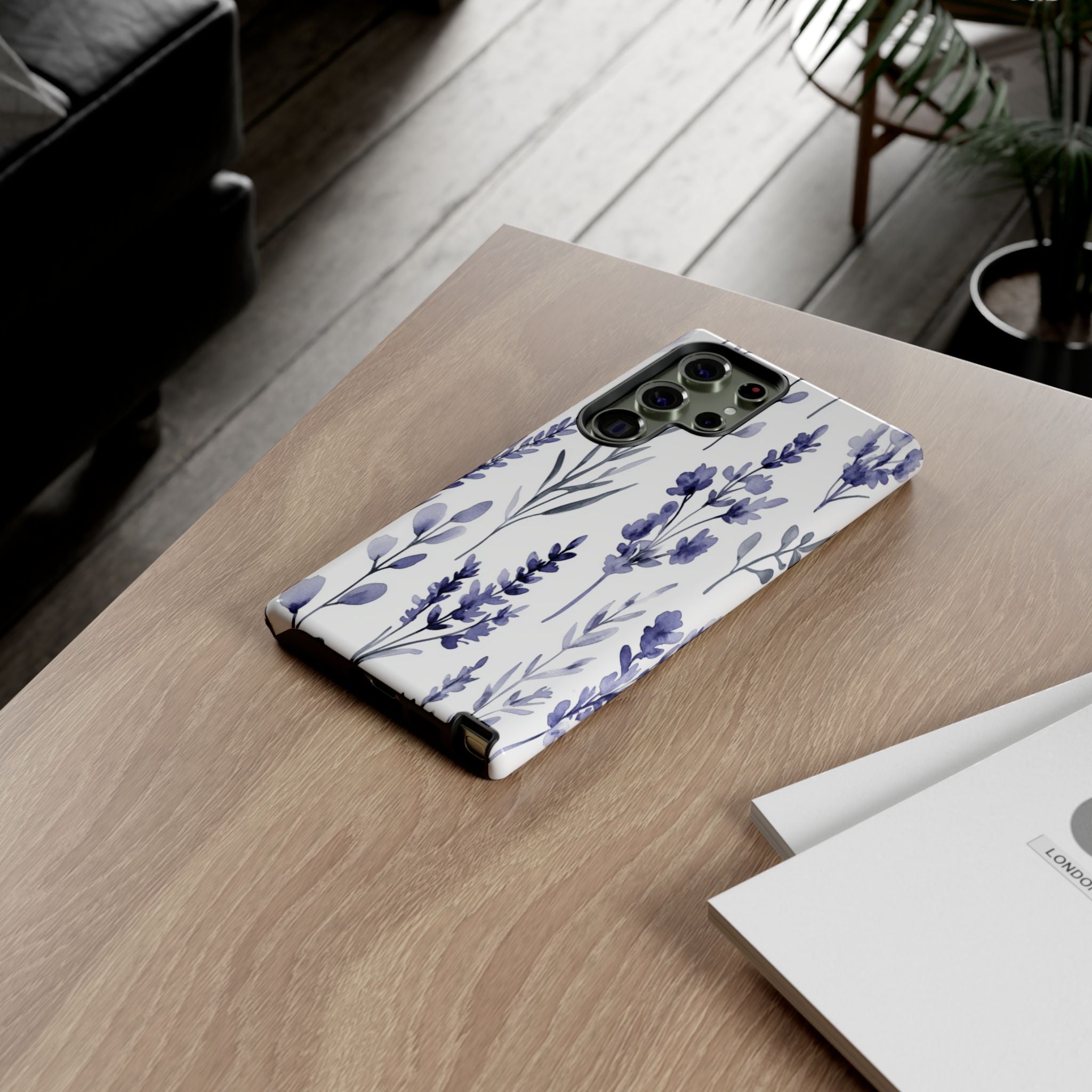 Delicate Purple Watercolor Case