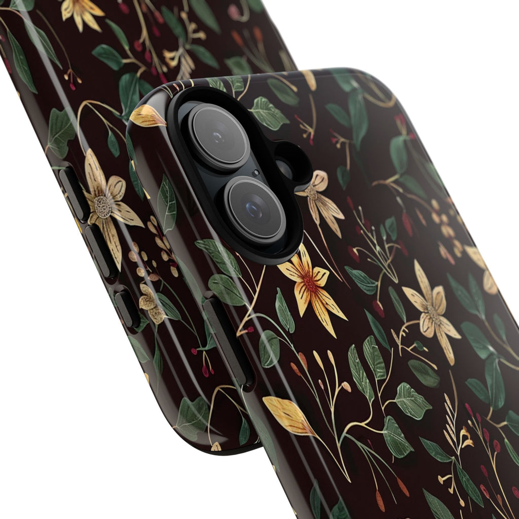 Dark Vintage Floral Case