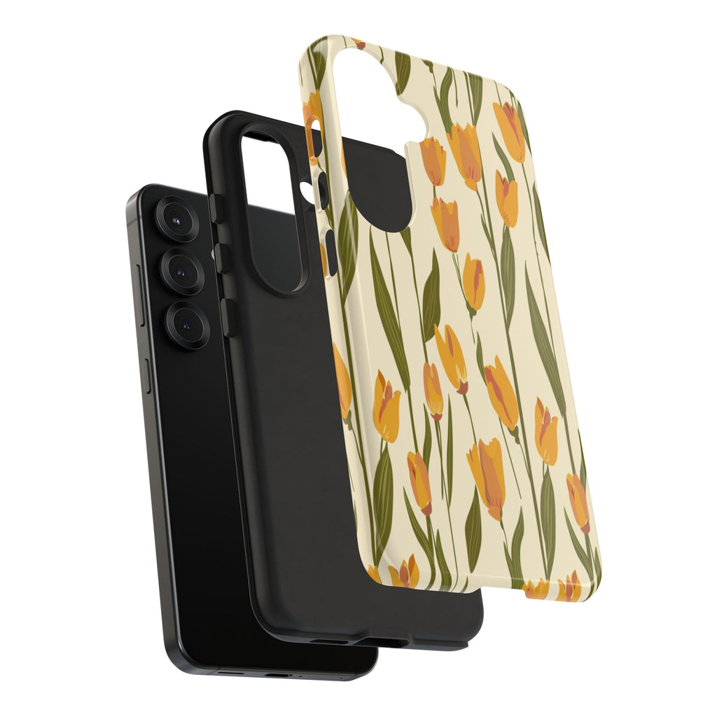 Yellow and Orange Tulips Case