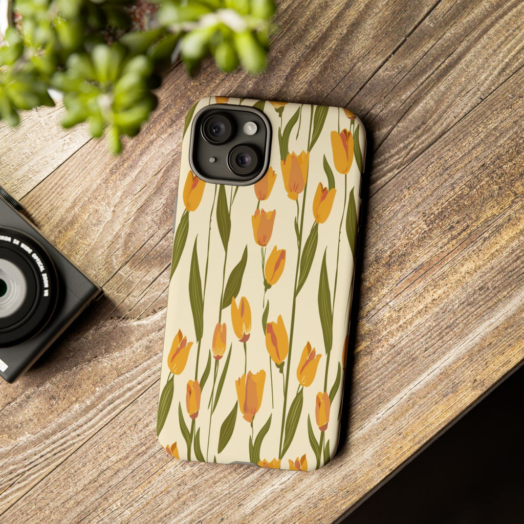 Yellow and Orange Tulips Case