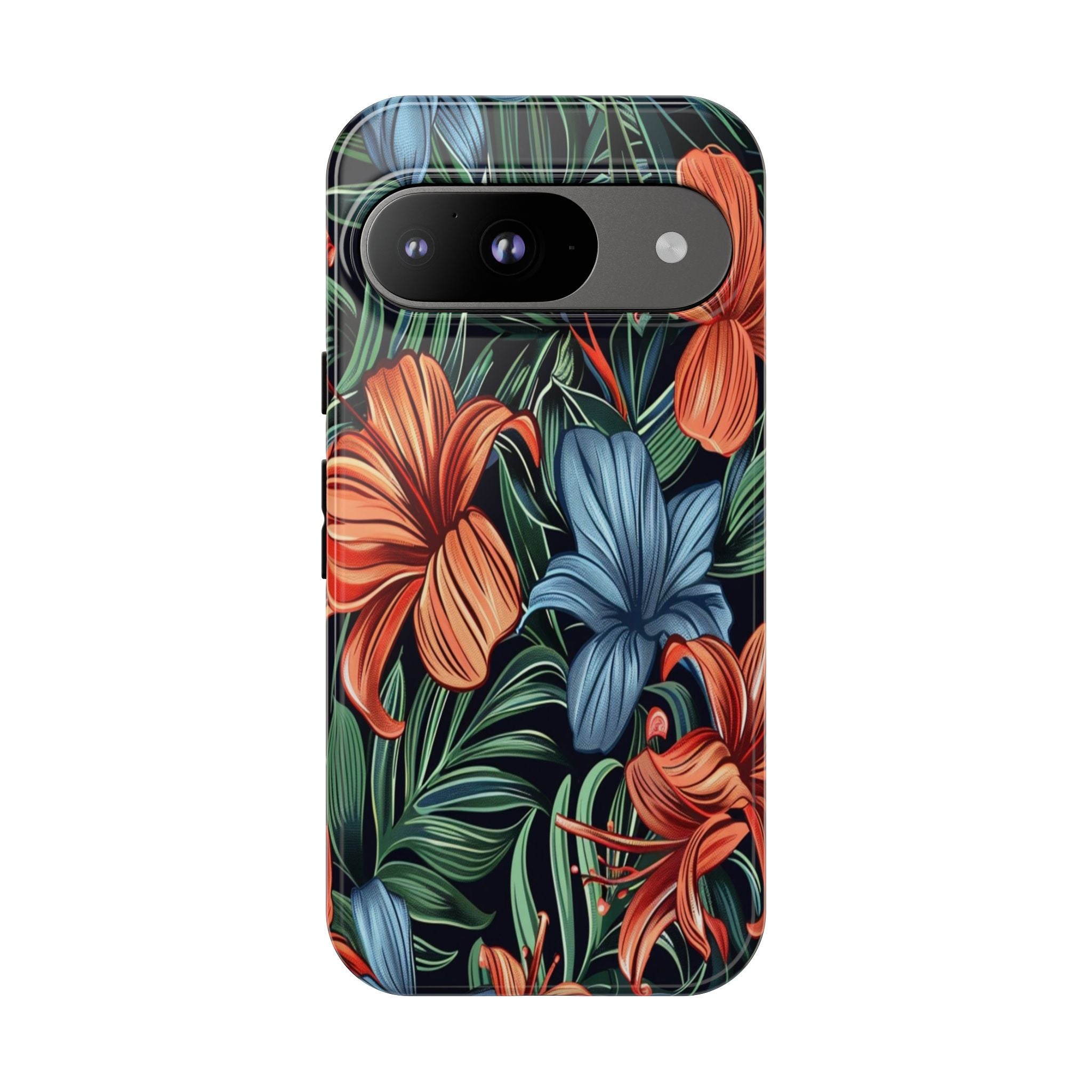 Tropical Red and Blue