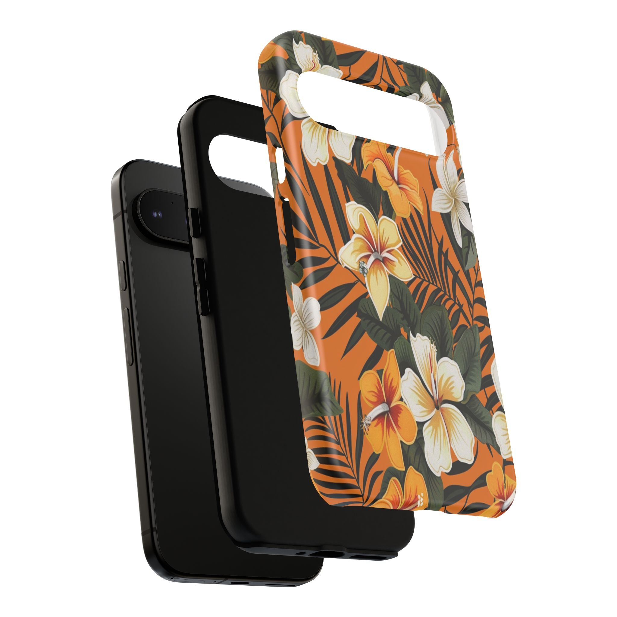 Vibrant Orange Tropical Case