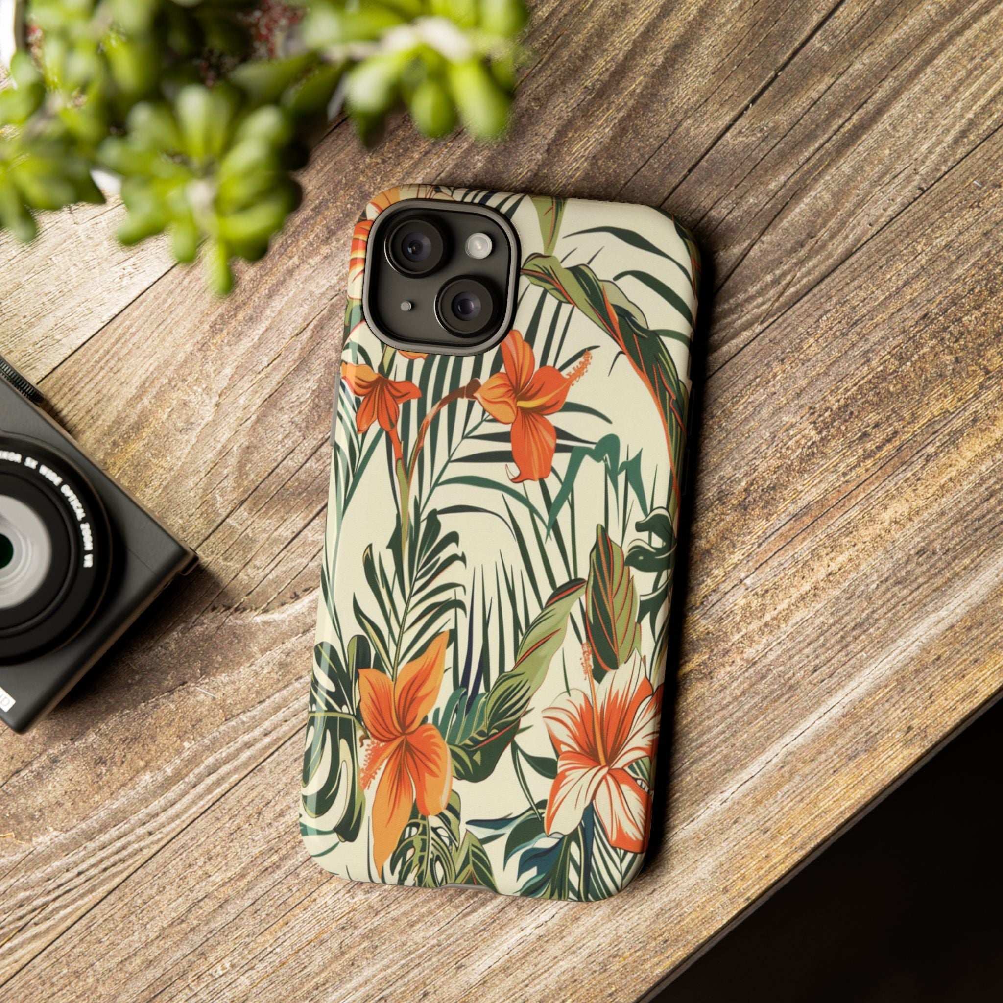 Tropical Hibiscus Garden Case