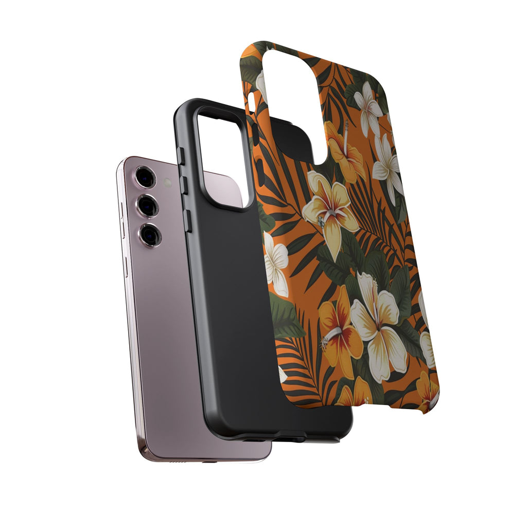 Vibrant Orange Tropical Case