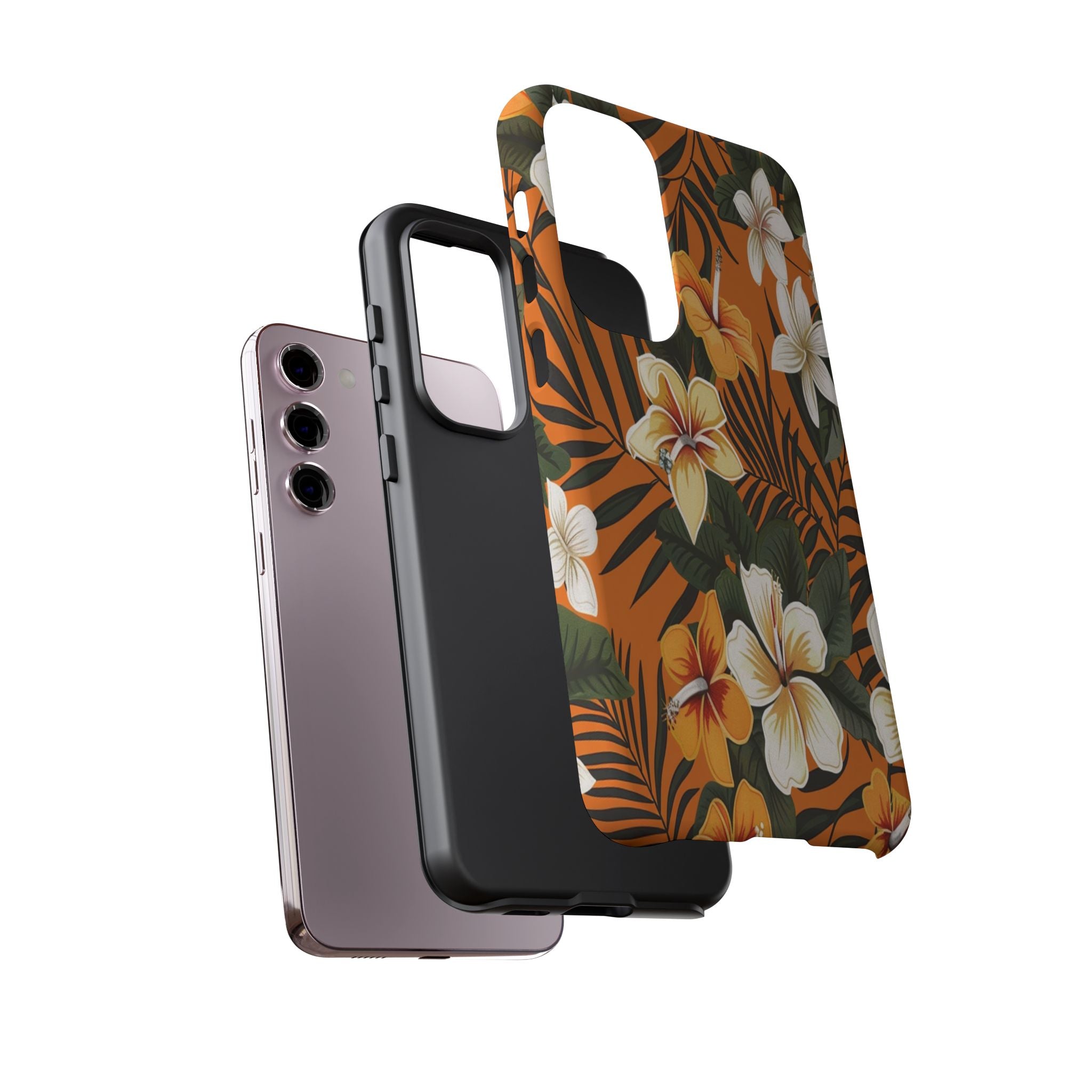 Vibrant Orange Tropical Case