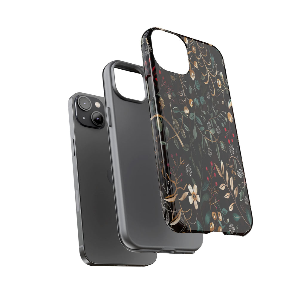 Dark Leafy Case