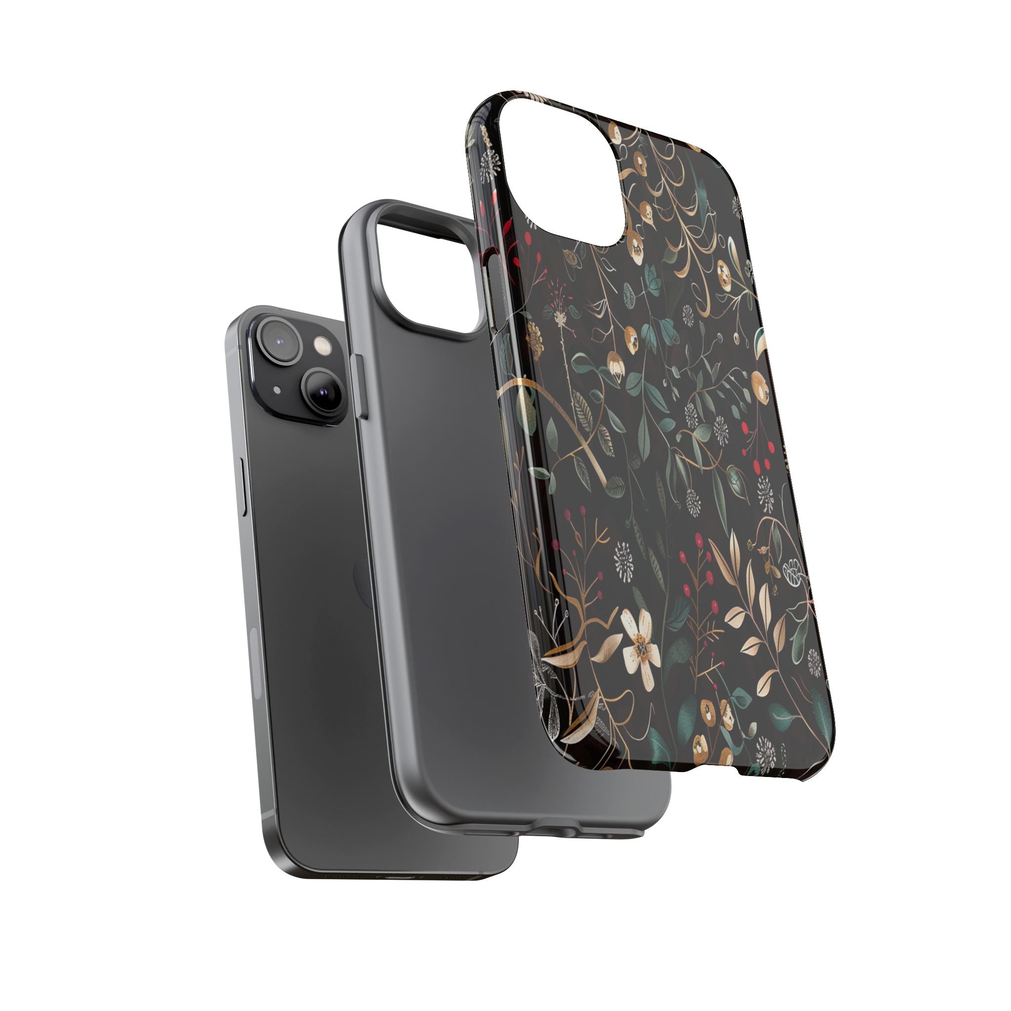 Dark Leafy Case