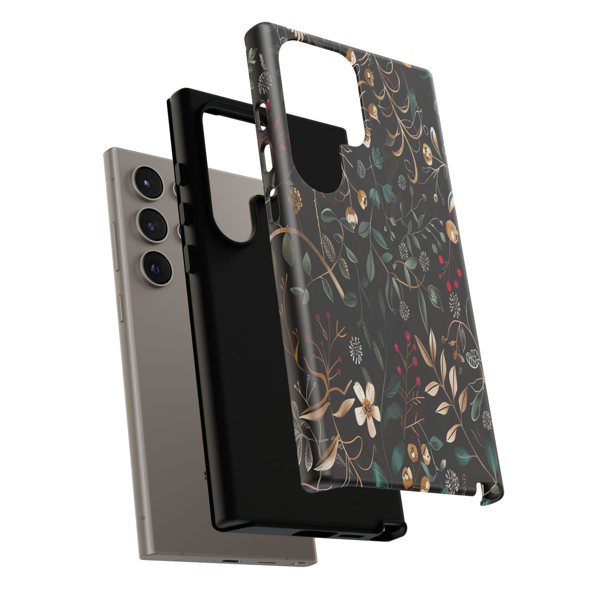Dark Leafy Case