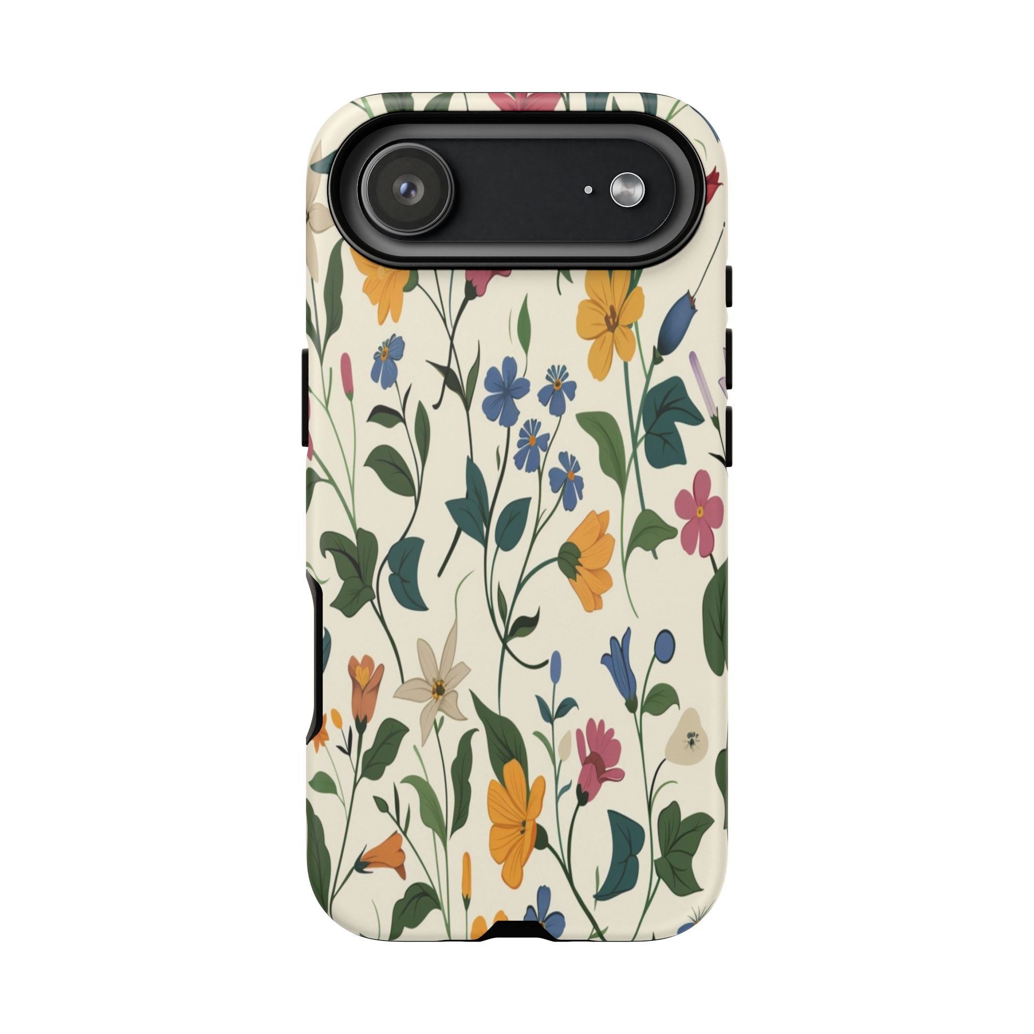 Vibrant Botanical Floral Pattern