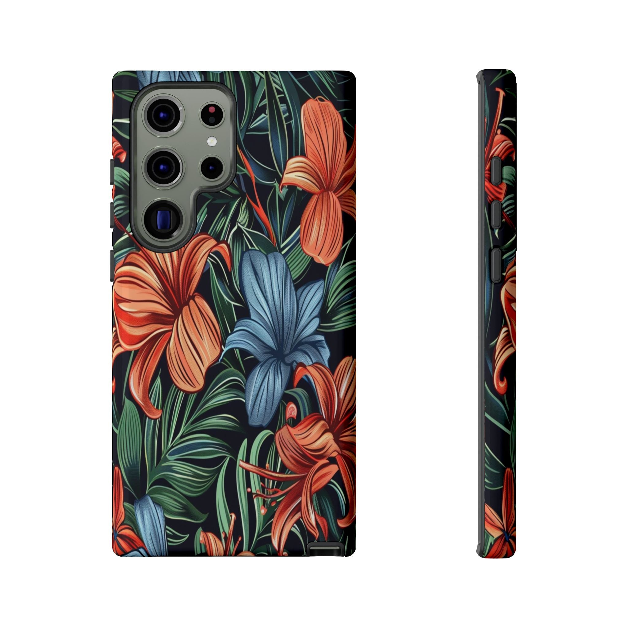 Tropical Red and Blue