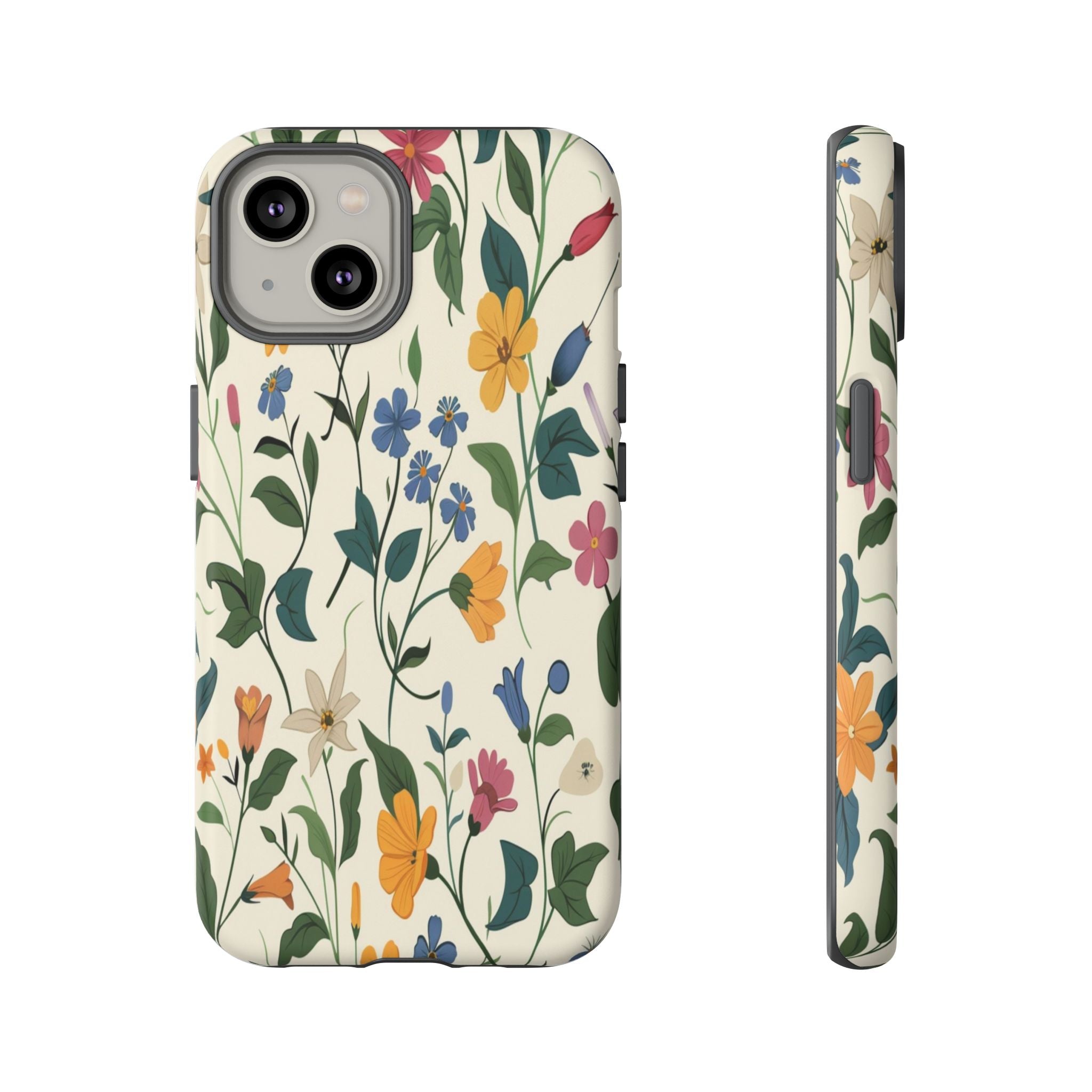 Vibrant Botanical Floral Pattern