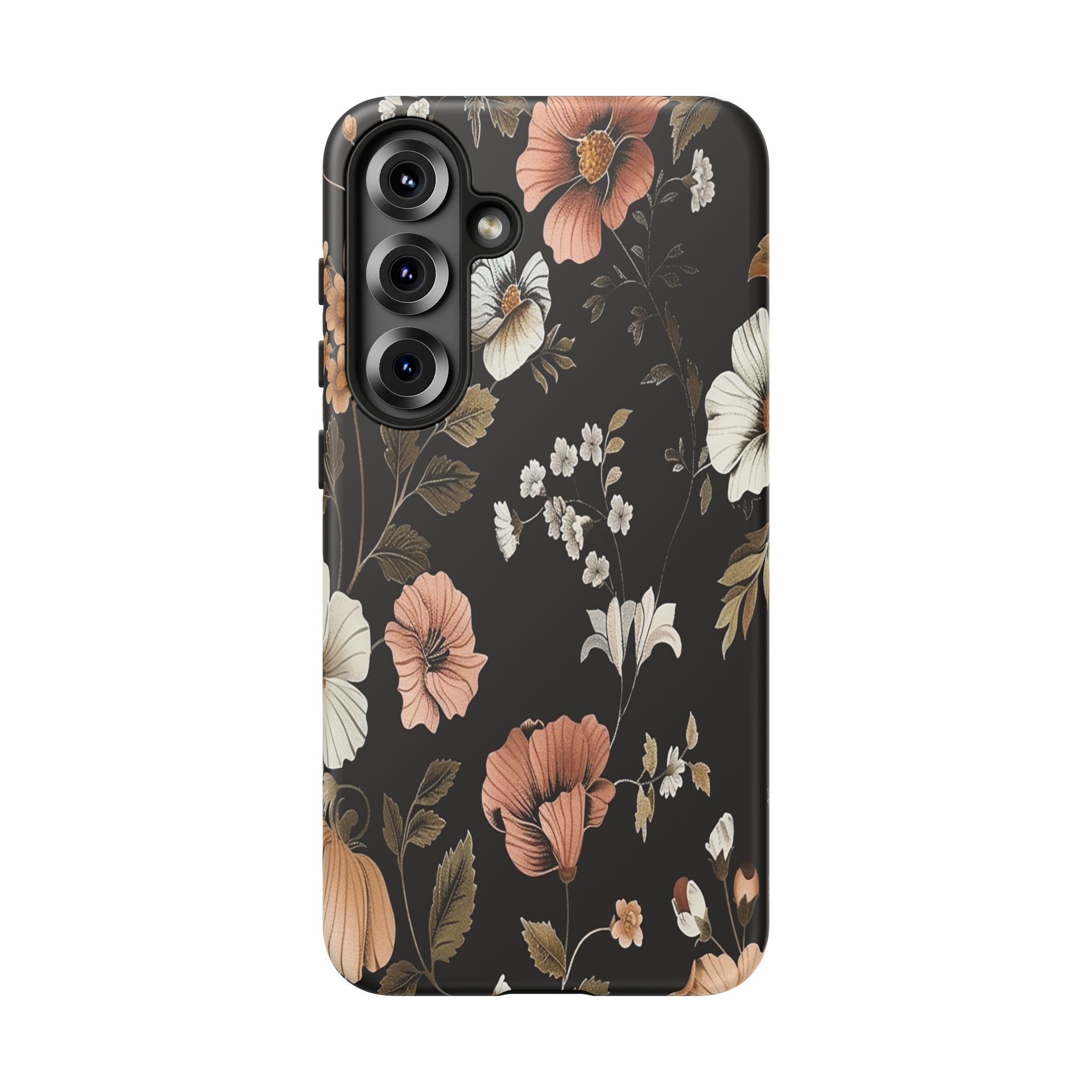 Peachy Cosmos on Black