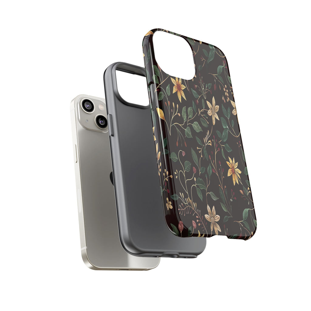 Dark Vintage Floral Case