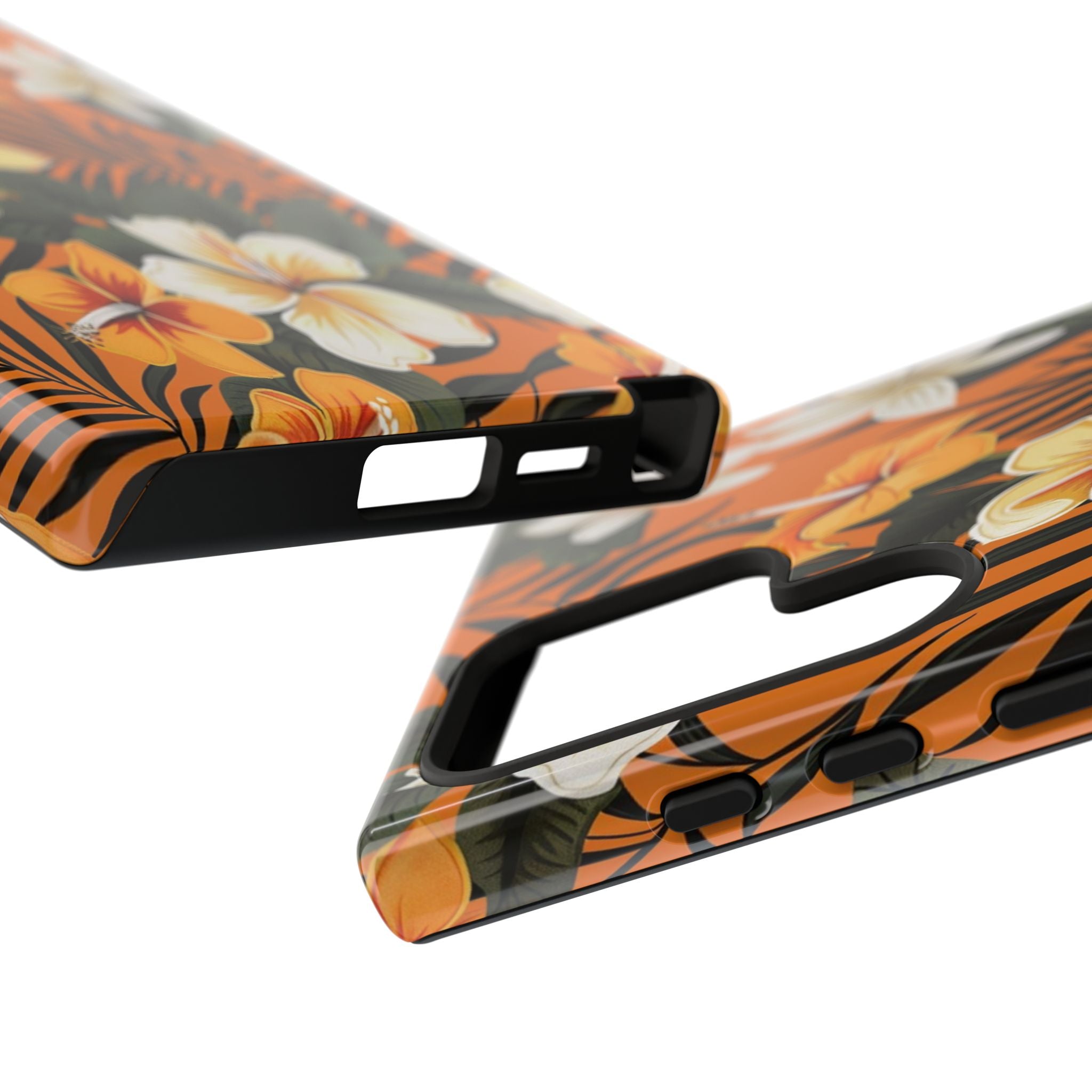 Vibrant Orange Tropical Case