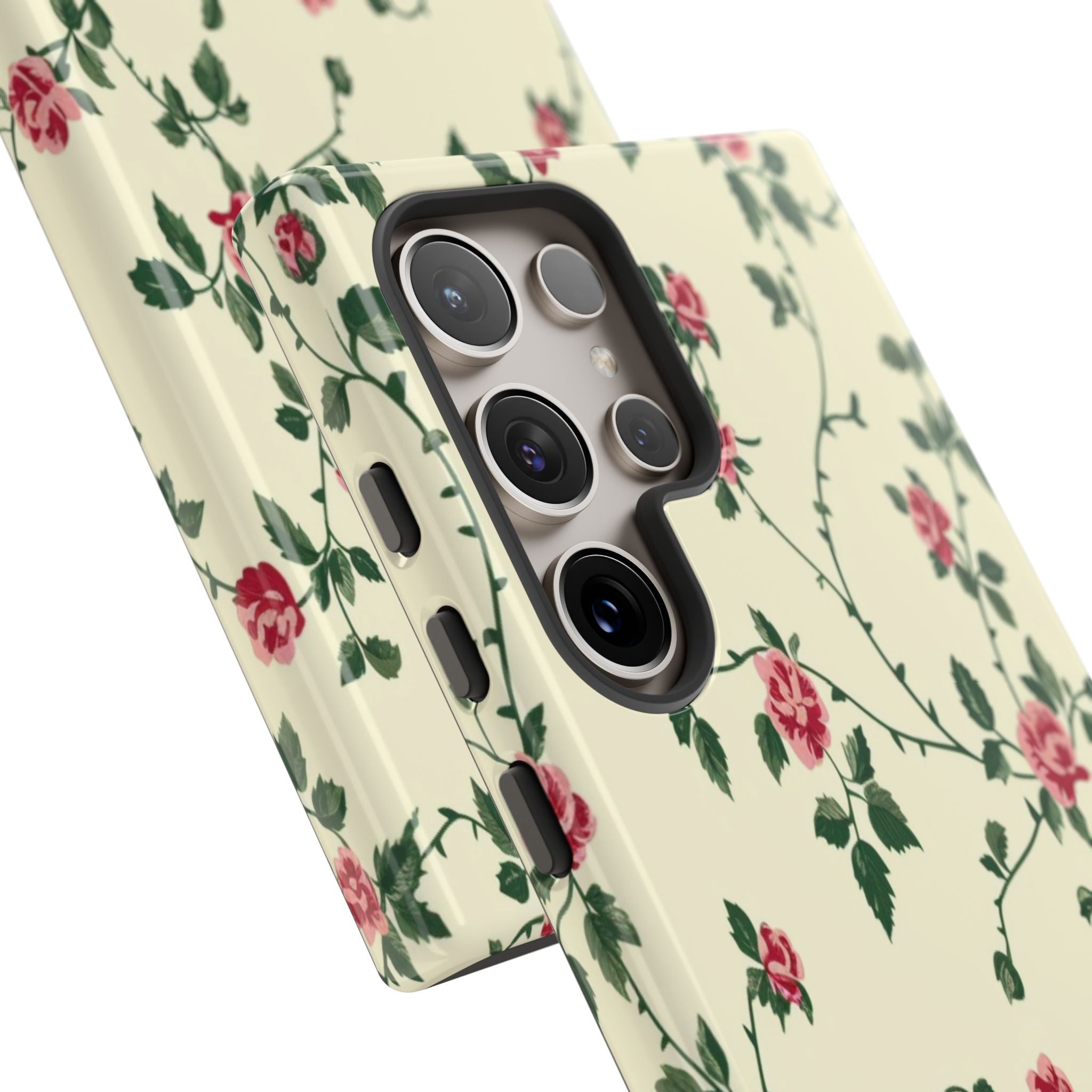 Elegant Pink Victorian Roses Case