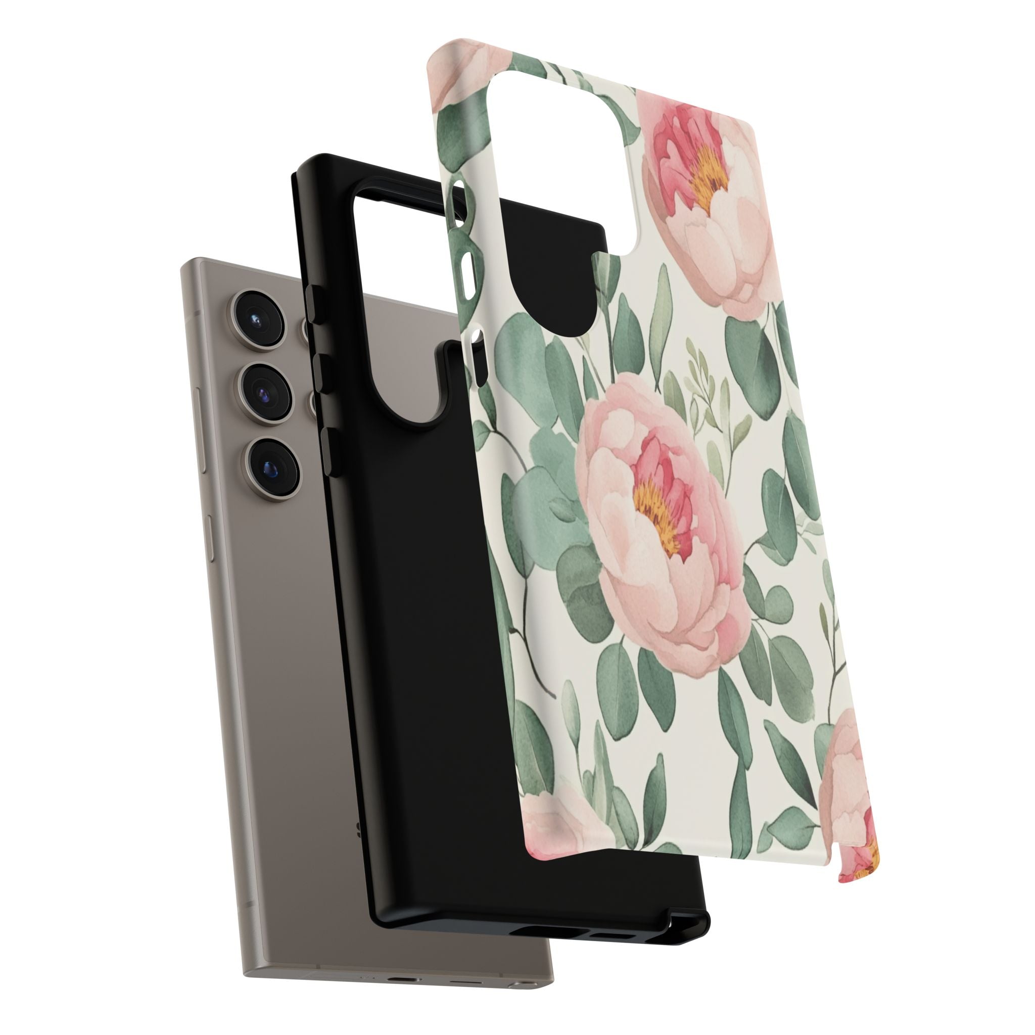 Soft Pink Peonies Case