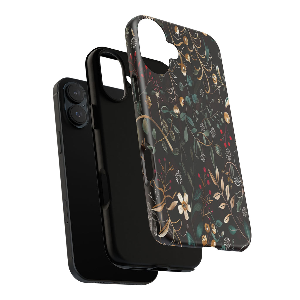 Dark Leafy Case